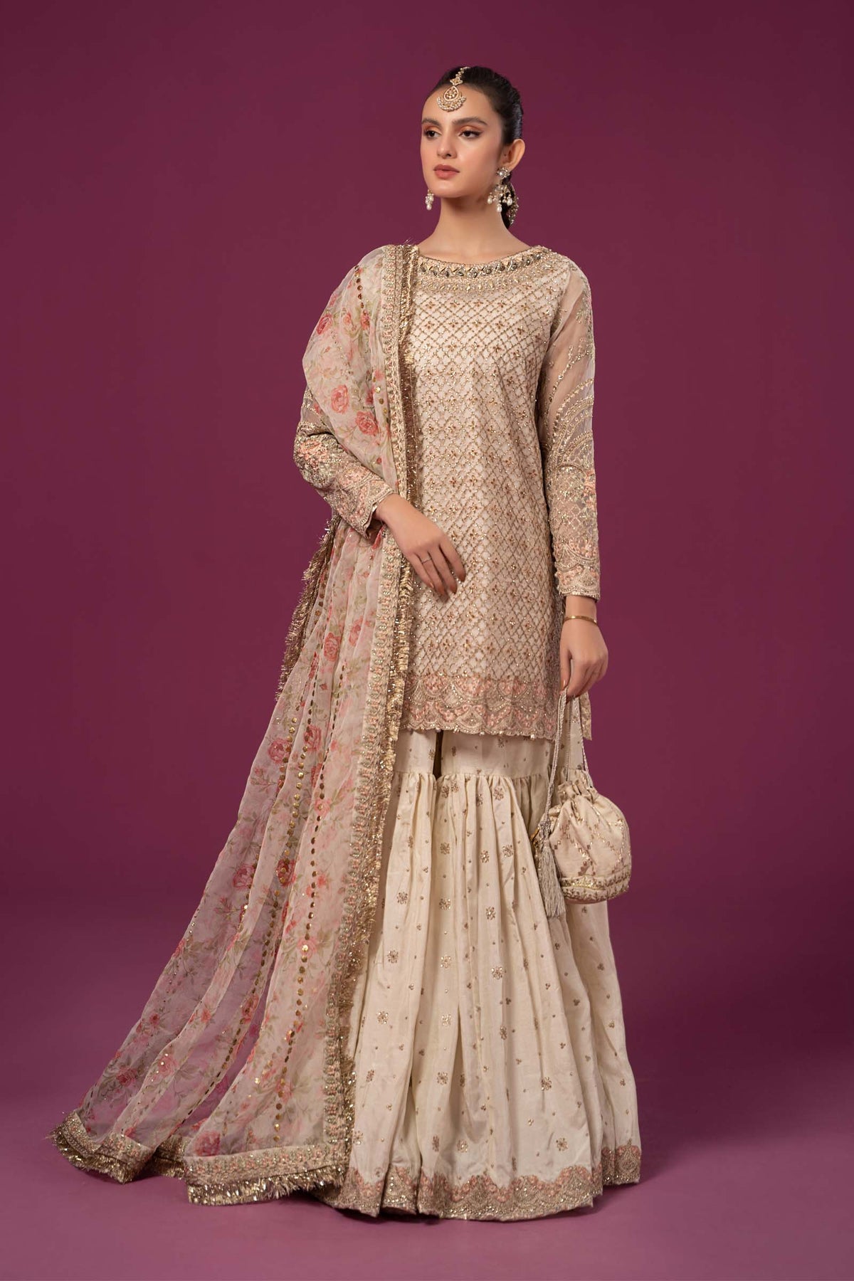 Maria B | Formal Wears | SF-EF24-01 - Wedding Dress - Maria Faisal