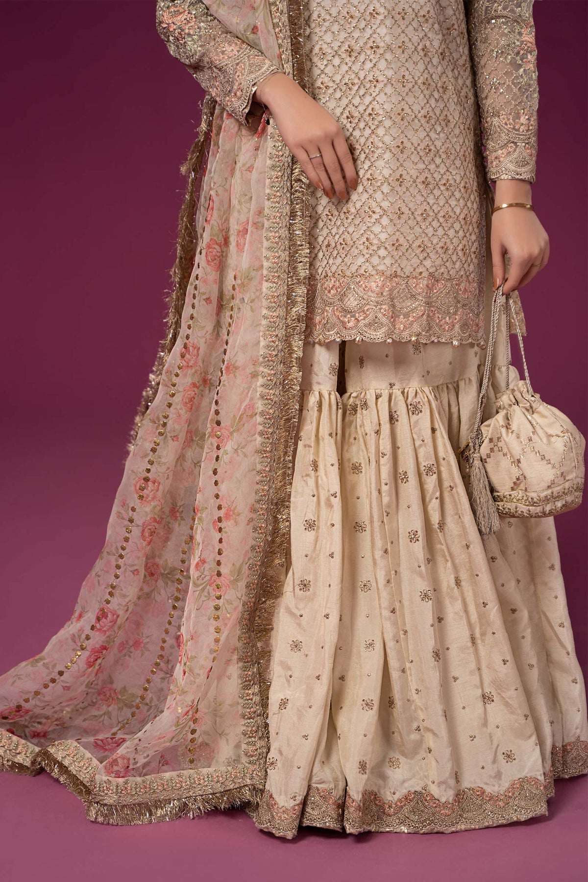 Maria B | Formal Wears | SF-EF24-01 - Wedding Dress - Maria Faisal