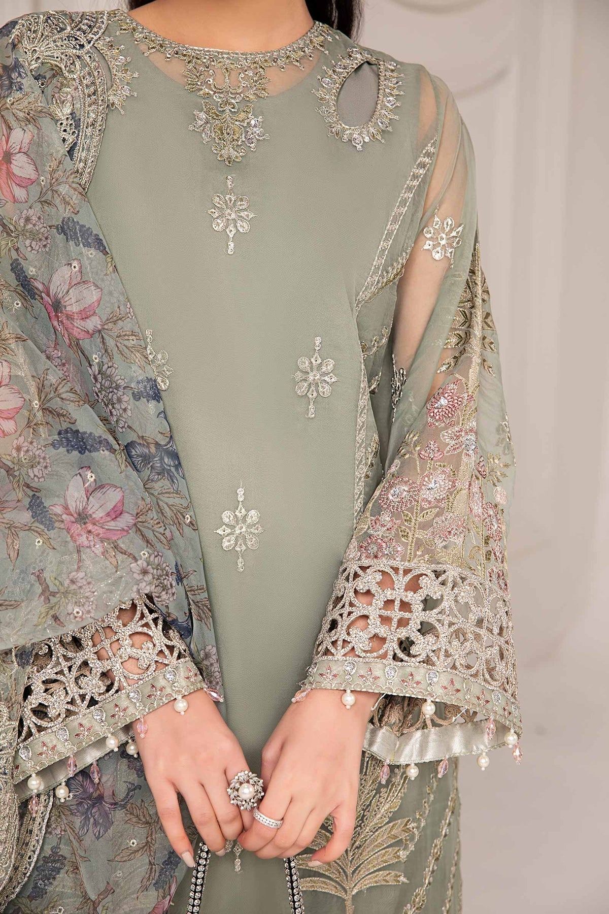 Maria B | Formal Wears | SF-EF24-12 - Wedding Dress - Maria Faisal