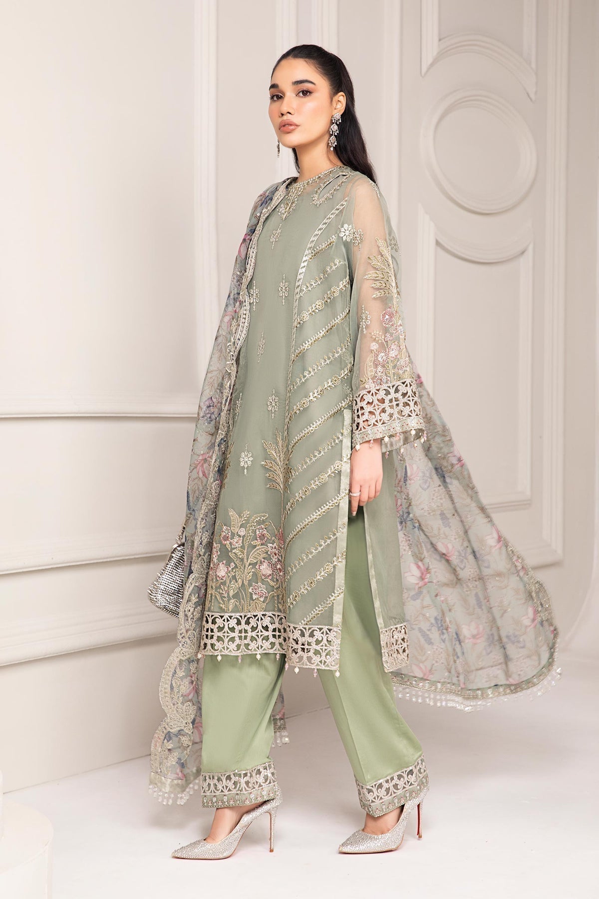 Maria B | Formal Wears | SF-EF24-12 - Wedding Dress - Maria Faisal