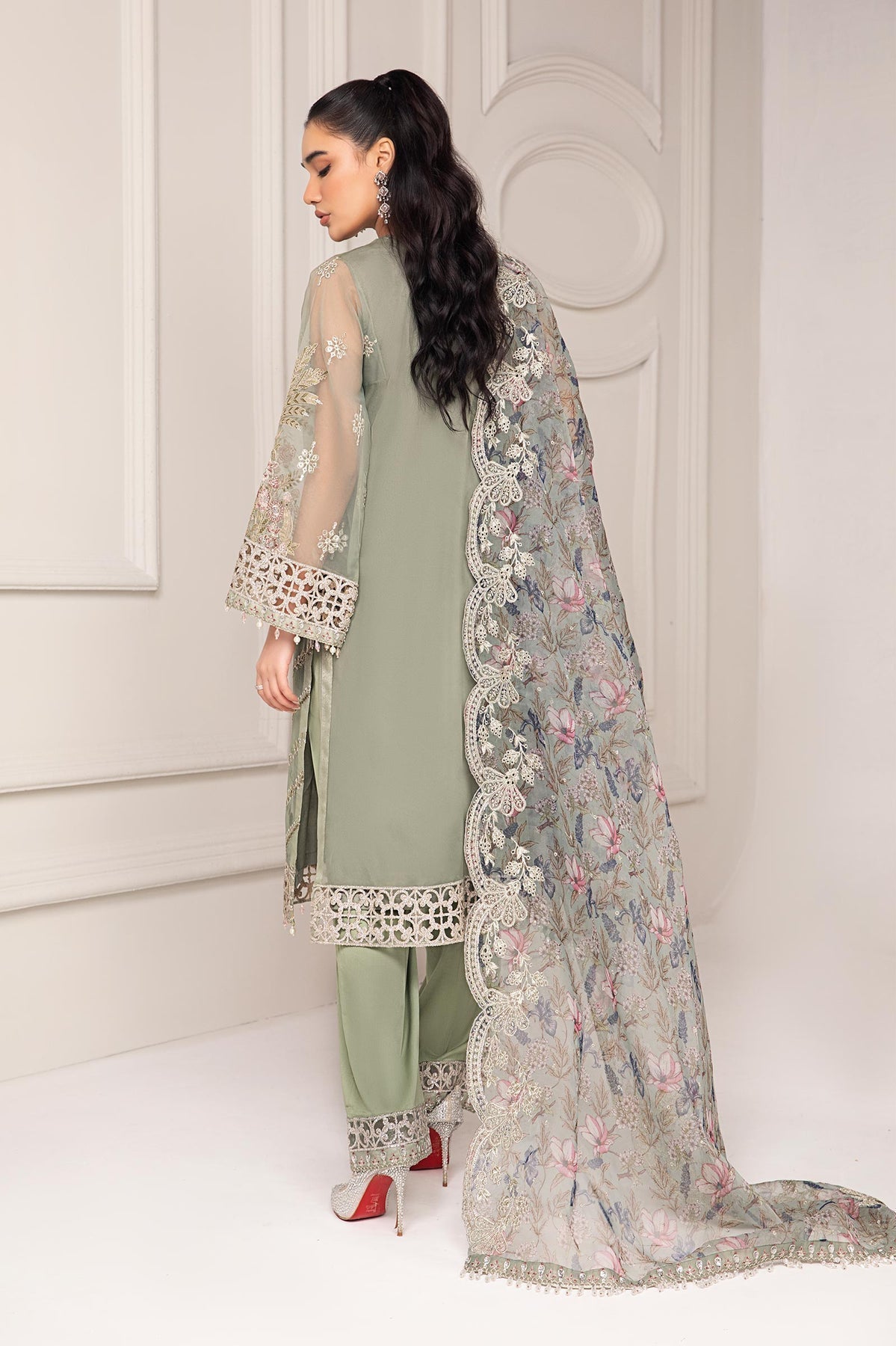 Maria B | Formal Wears | SF-EF24-12 - Wedding Dress - Maria Faisal