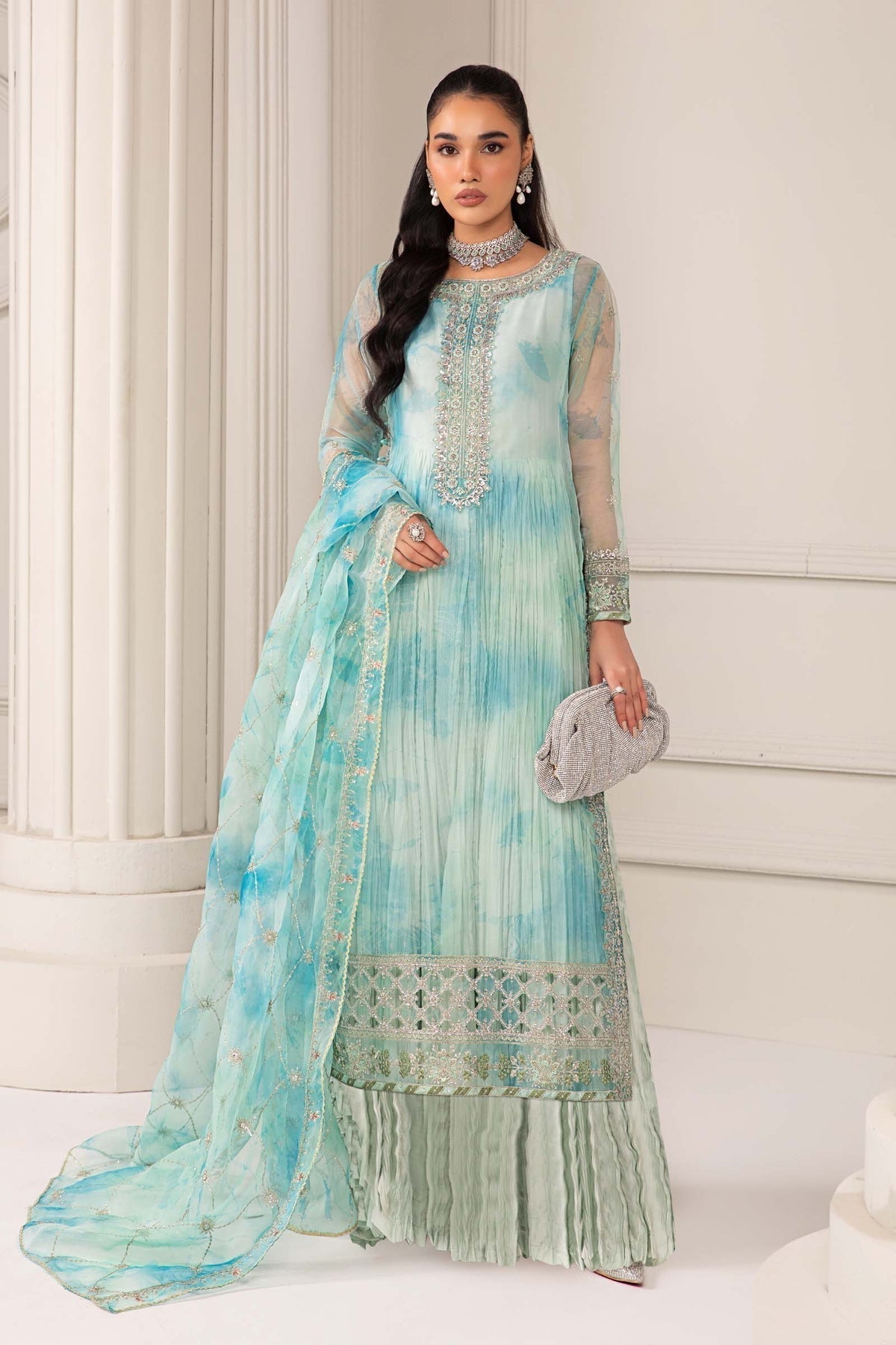 Maria B | Formal Wears | SF-EF24-20 - Wedding Dress - Maria Faisal