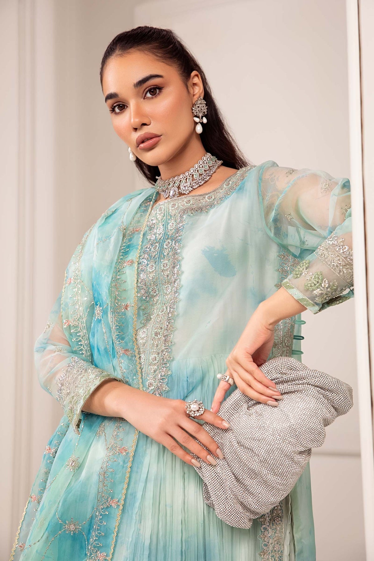 Maria B | Formal Wears | SF-EF24-20 - Wedding Dress - Maria Faisal