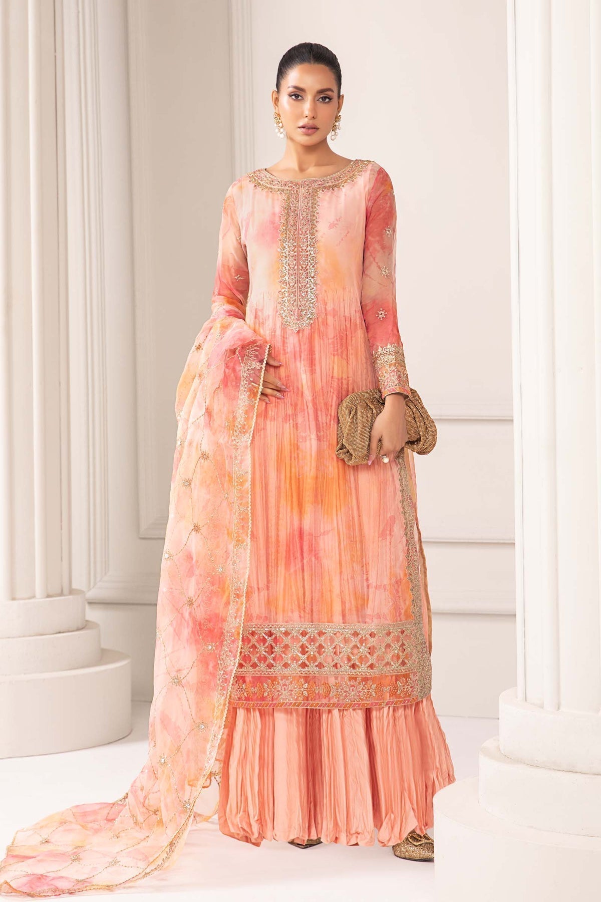 Maria B | Formal Wears | SF-EF24-20S - Wedding Dress - Maria Faisal