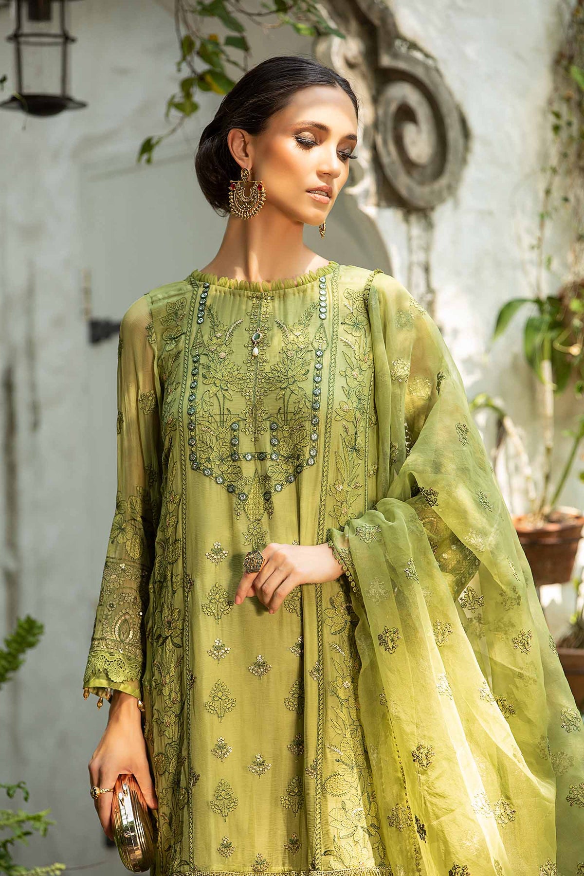 Maria B | Formal Wears | SF-EA23-07R1 by Maria Faisal - Registered Vendor of : Maria B - type : Ladies Clothes - 100% original wedding dresses