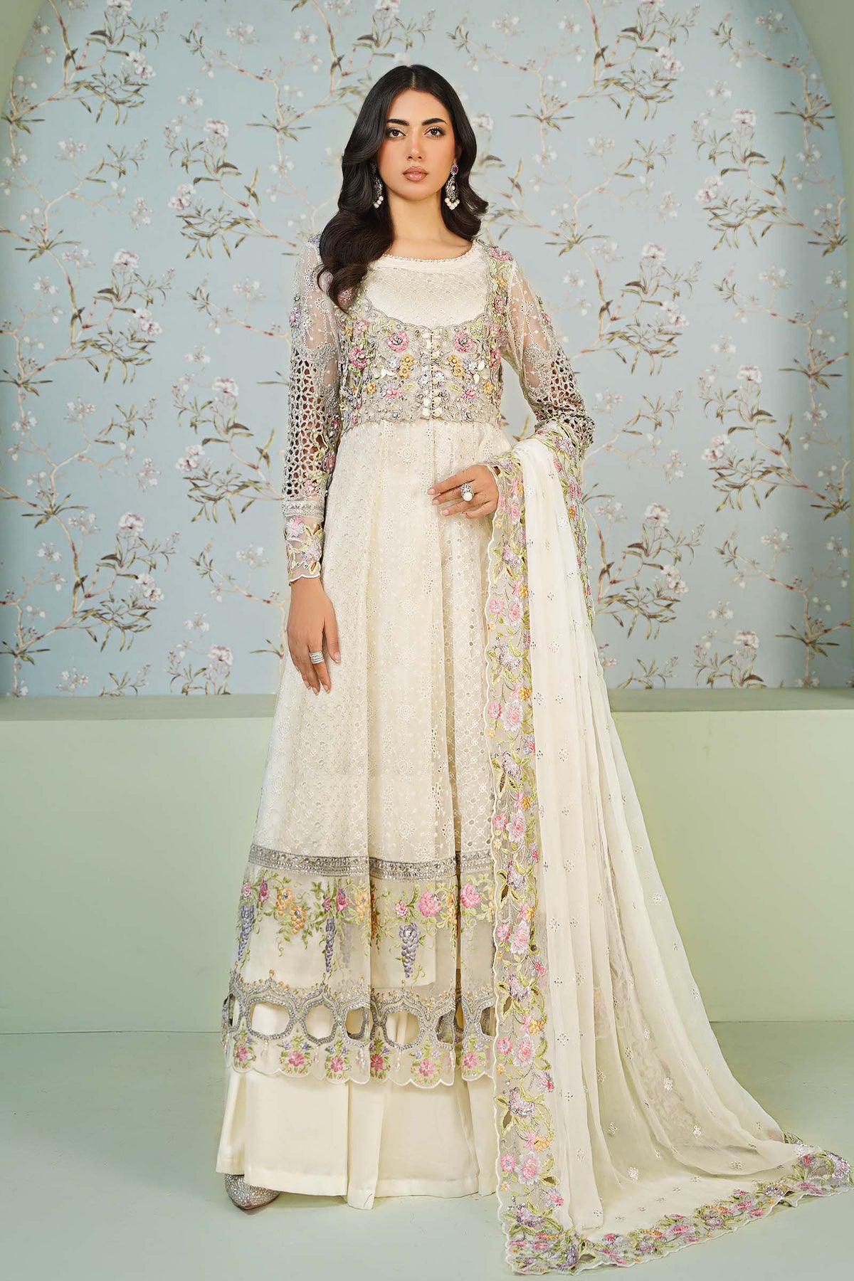 Maira B | Ready to Wear | SF-EA24-16 by Maria Faisal - Registered Vendor of : Maria B - type : Wedding Dress - 100% original wedding dresses