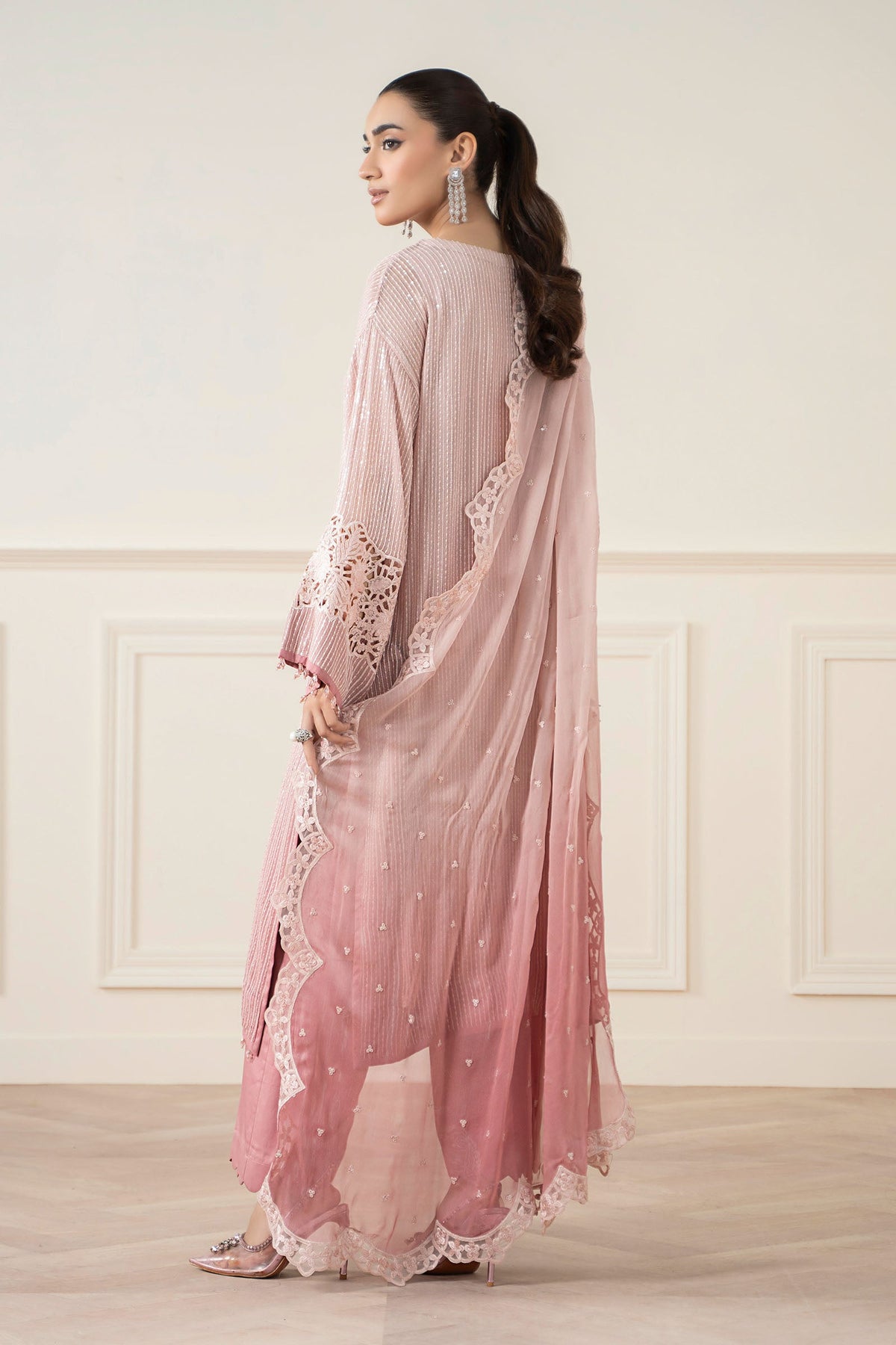 Maria B | Pre Fall 25 | Chiffon Suit 08