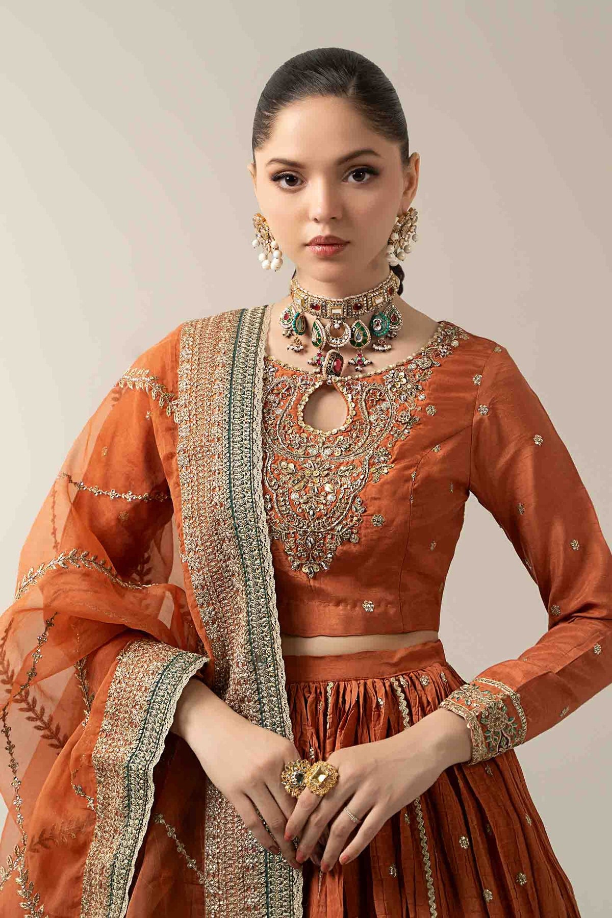 Maria B | Formal Wears | SF-EA25-04 - Ladies Clothes - Maria Faisal