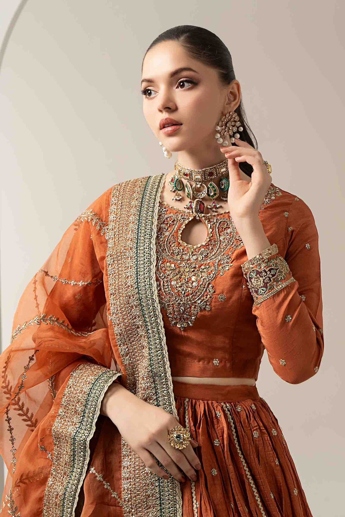 Maria B | Formal Wears | SF-EA25-04 - Ladies Clothes - Maria Faisal