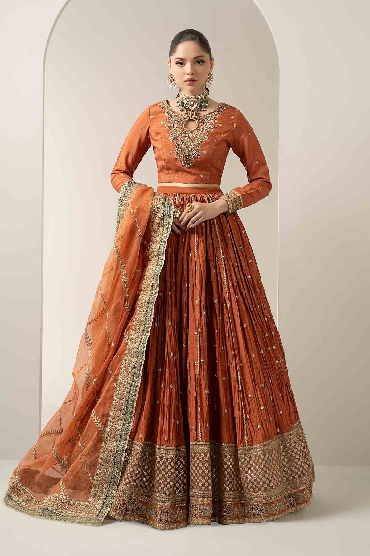 Maria B | Formal Wears | SF-EA25-04 - Ladies Clothes - Maria Faisal