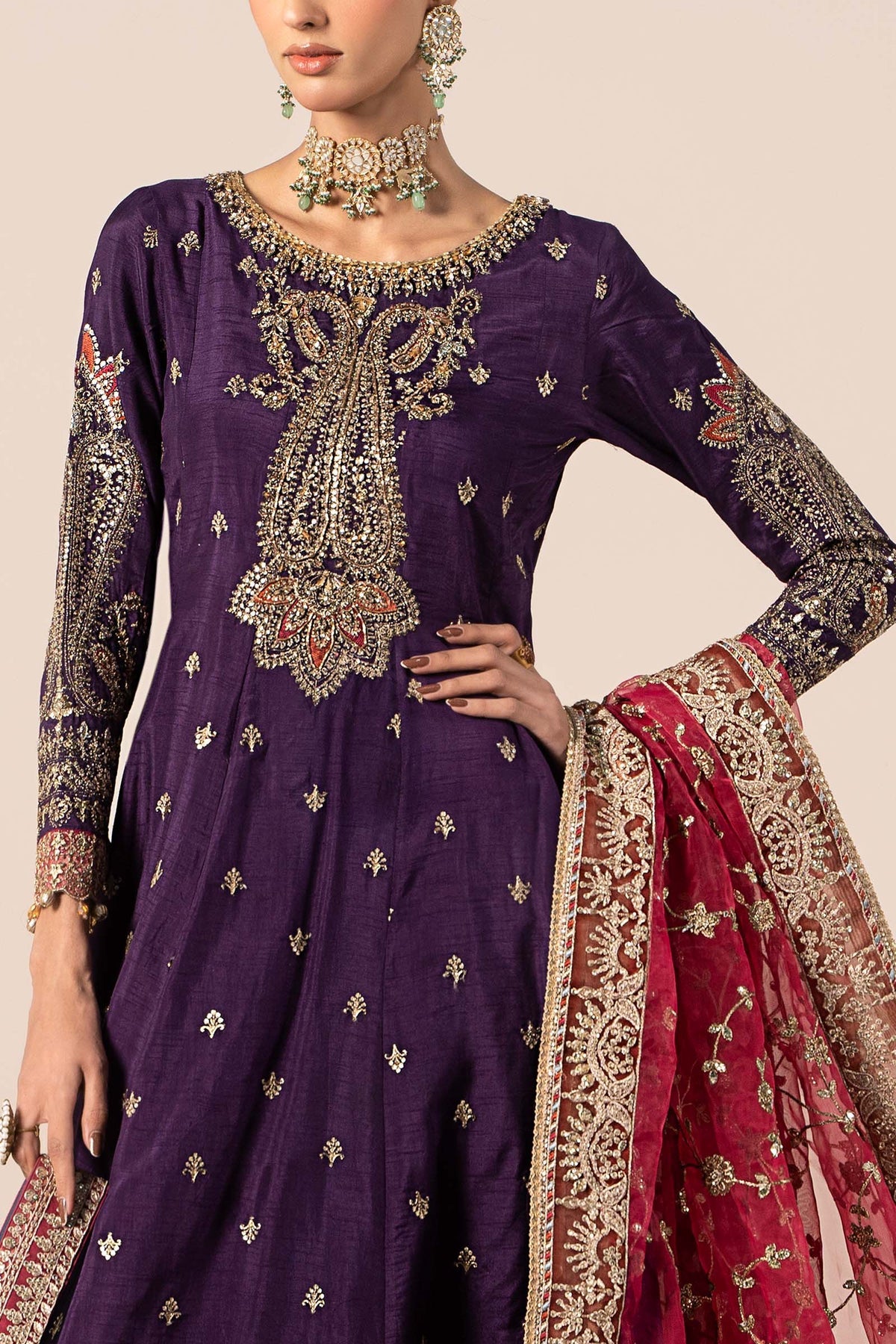 Maria B | Formal Wears | SF-EF25-02 - Ladies Clothes 