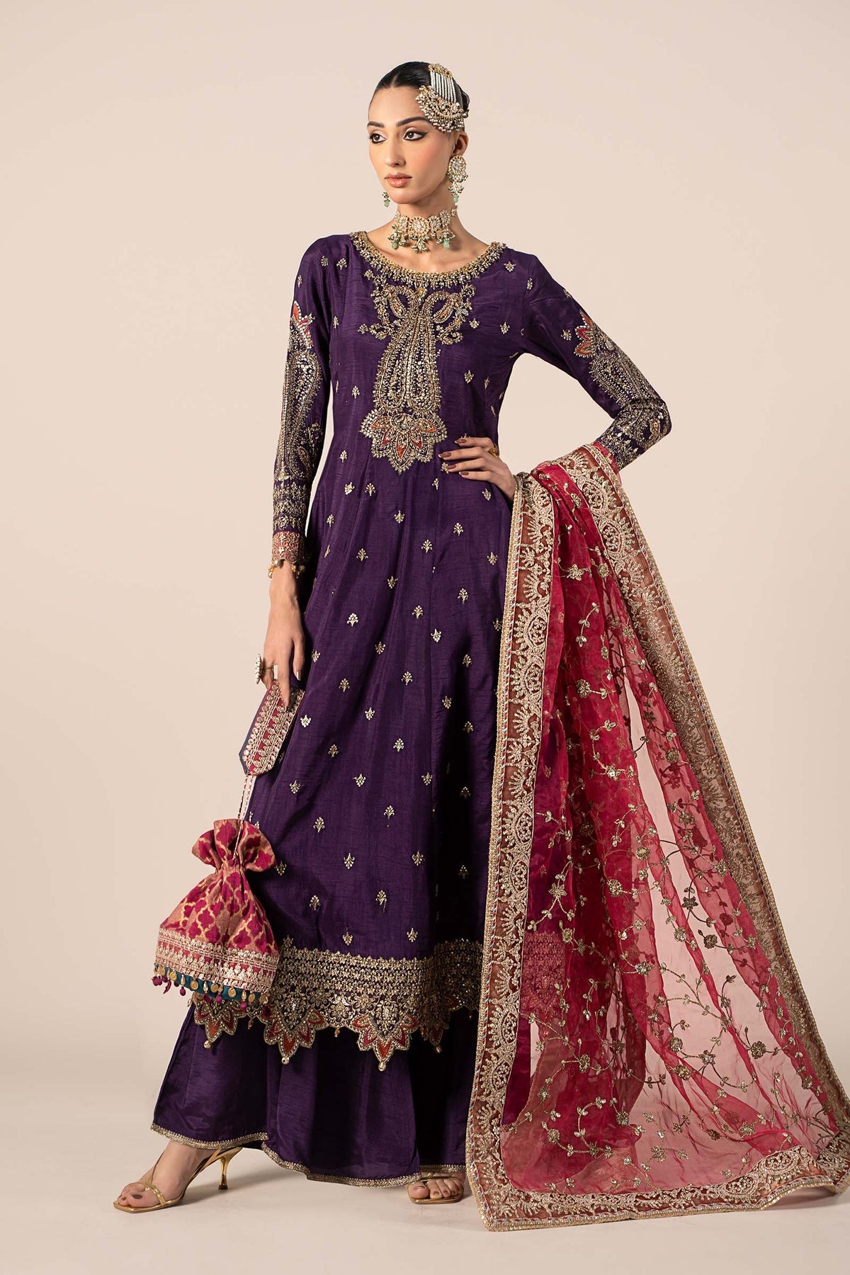 Maria B | Formal Wears | SF-EF25-02 - Ladies Clothes 