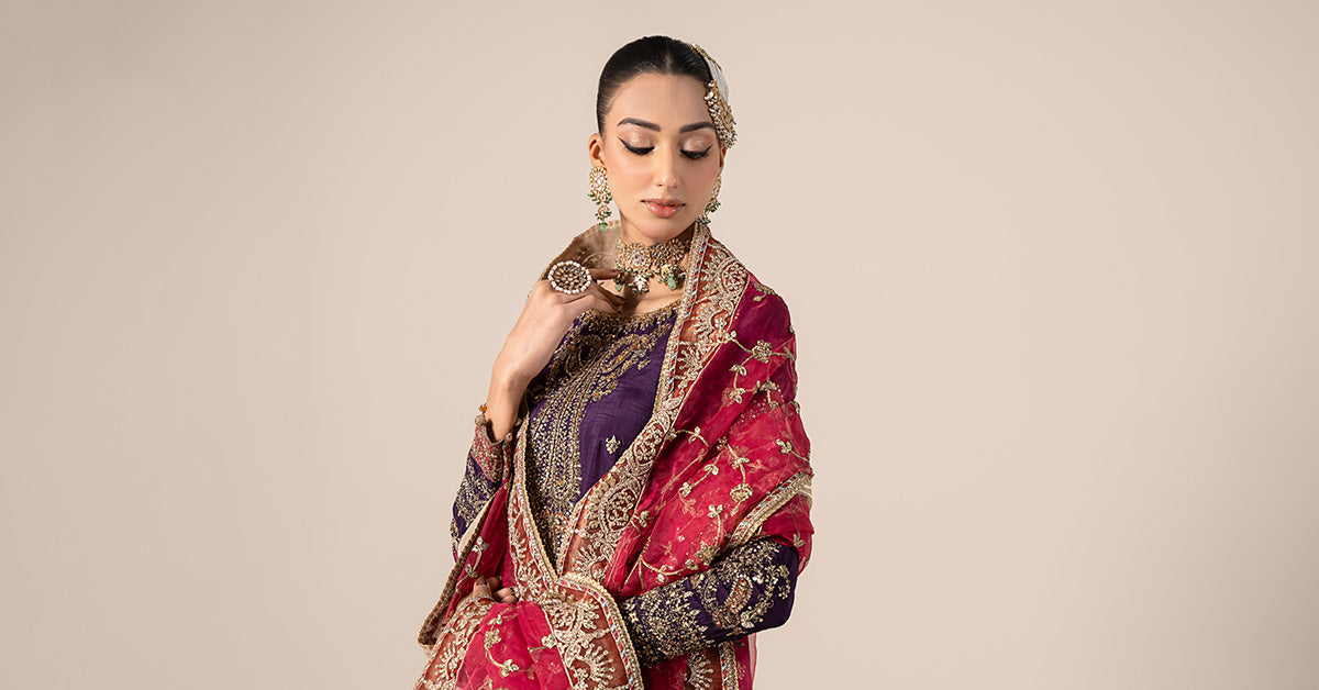 Maria B | Formal Wears | SF-EF25-02 - Ladies Clothes 