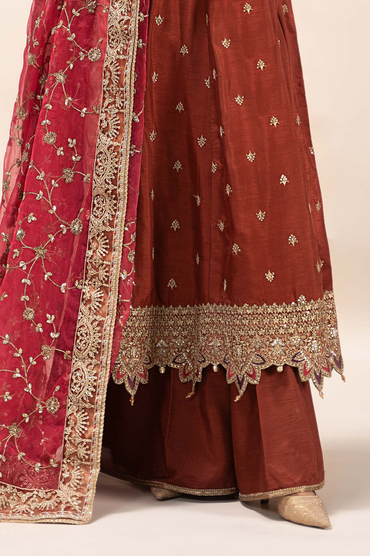 Maria B | Formal Wears | SF-EF25-02 by Maria Faisal - Registered Vendor of : Maria B - type : Ladies Clothes - 100% original wedding dresses