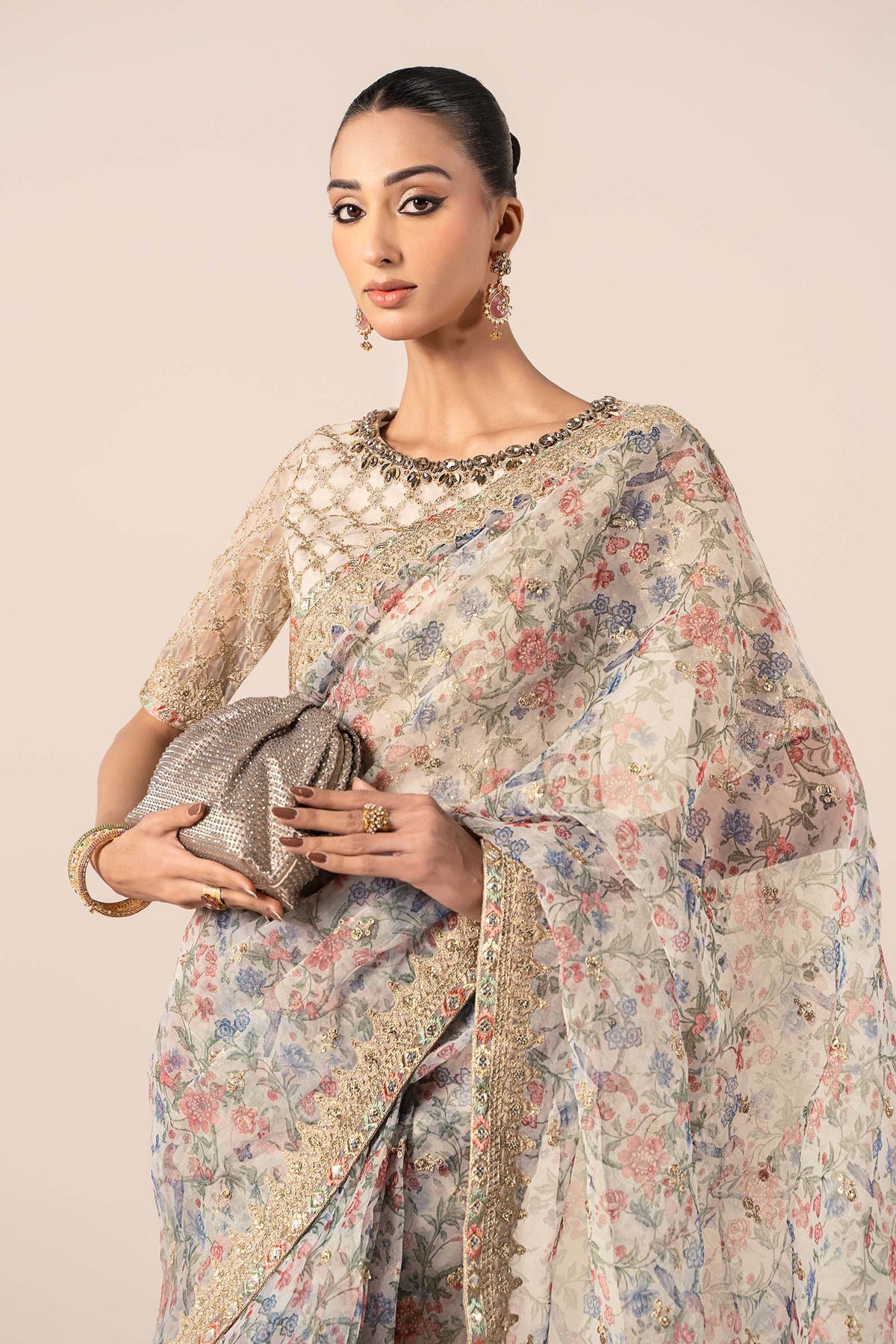 Maria B | Formal Wears | SF-EF25-08 by Maria Faisal - Registered Vendor of : Maria B - type : Ladies Clothes - 100% original wedding dresses