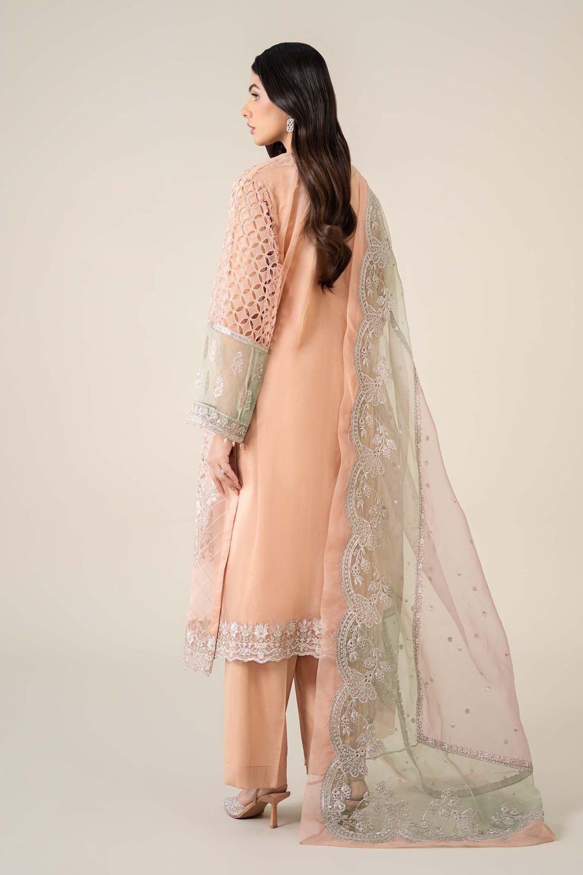 Maria B | Pre Fall 25 | Organza Suit 18