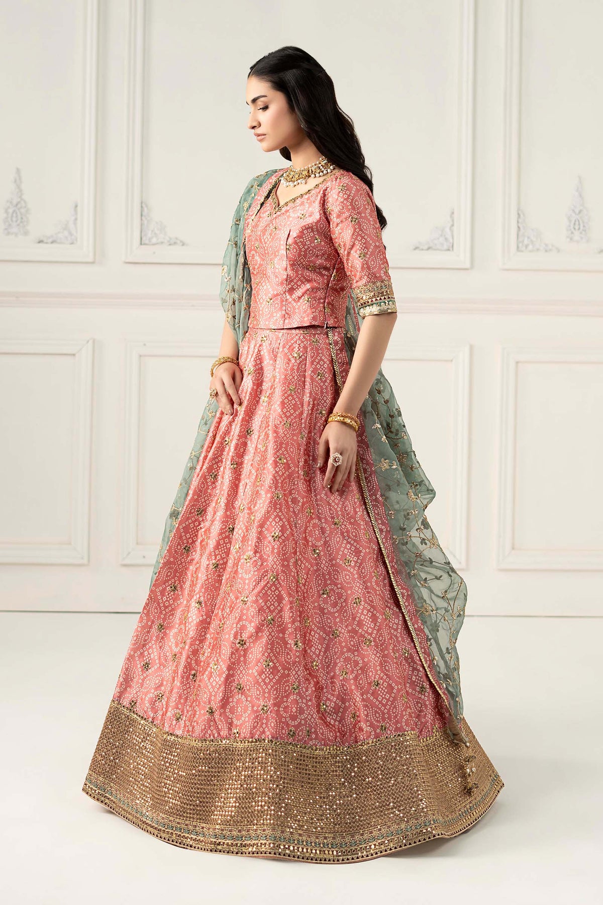 Maria B | Formal Wears | SF-EF25-11 by Maria Faisal - Registered Vendor of : Maria B - type : Ladies Clothes - 100% original wedding dresses