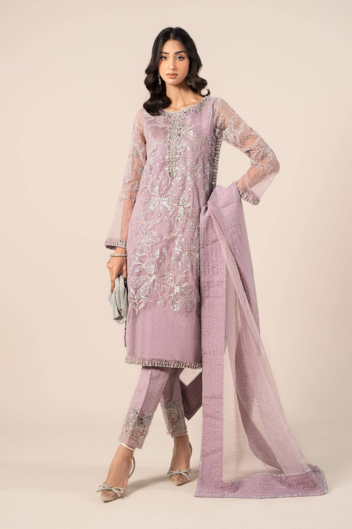Maira B | Ready to Wear | SF-EF25-15 by Maria Faisal - Registered Vendor of : Maria B - type : Wedding Dress - 100% original wedding dresses
