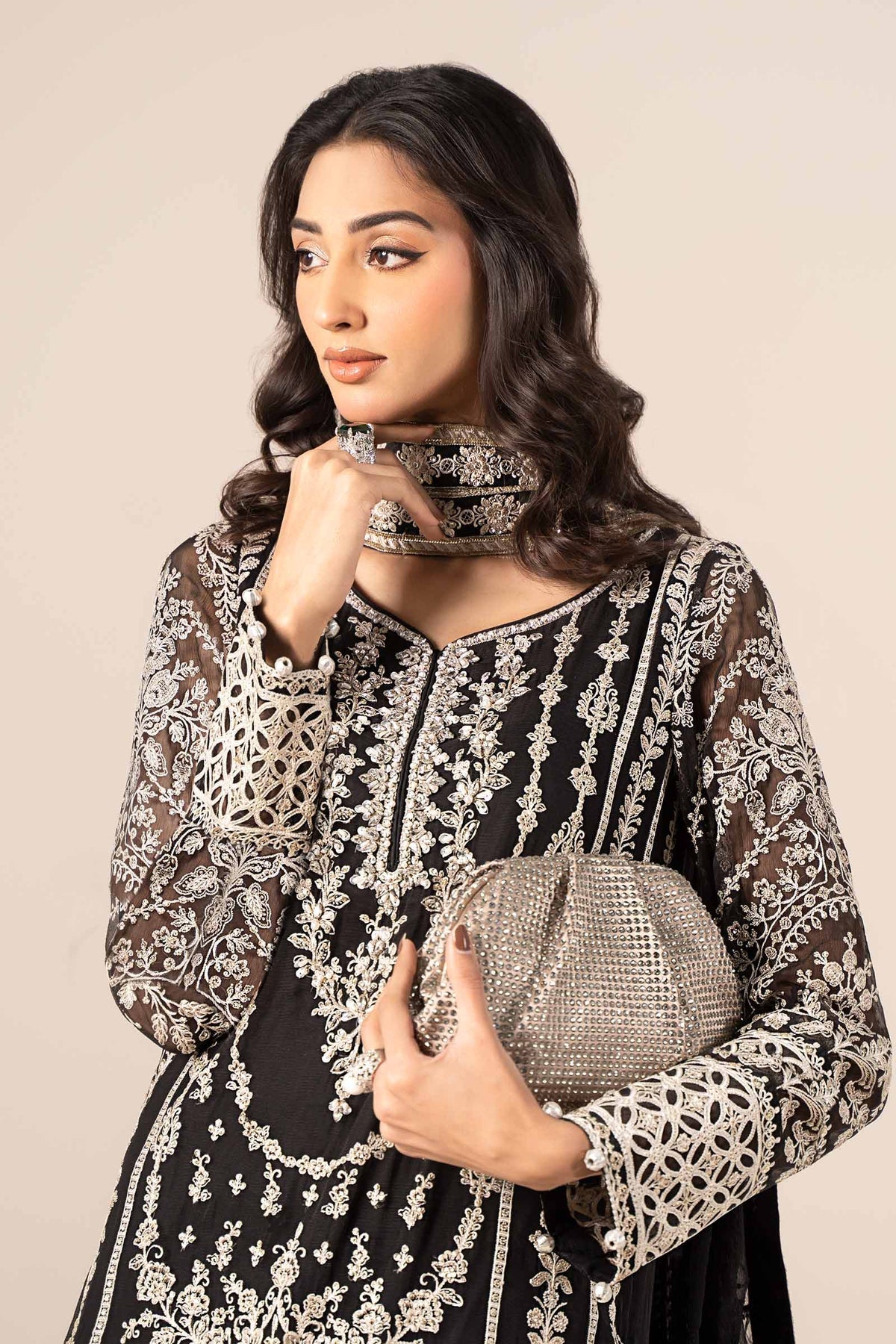 Maria B | Formal Wears | SF-EF25-20 - Ladies Clothes 