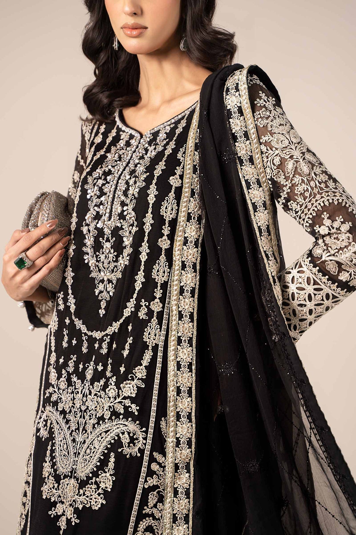 Maria B | Formal Wears | SF-EF25-20 - Ladies Clothes 