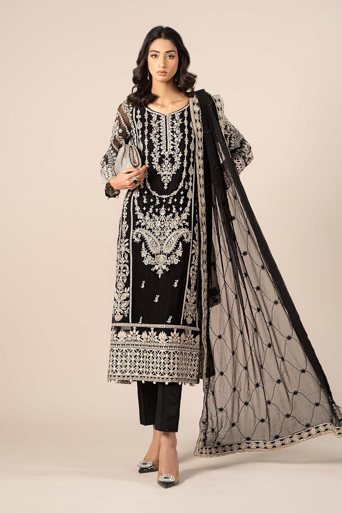 Maira B | Ready to Wear | SF-EF25-20 by Maria Faisal - Registered Vendor of : Maria B - type : Wedding Dress - 100% original wedding dresses