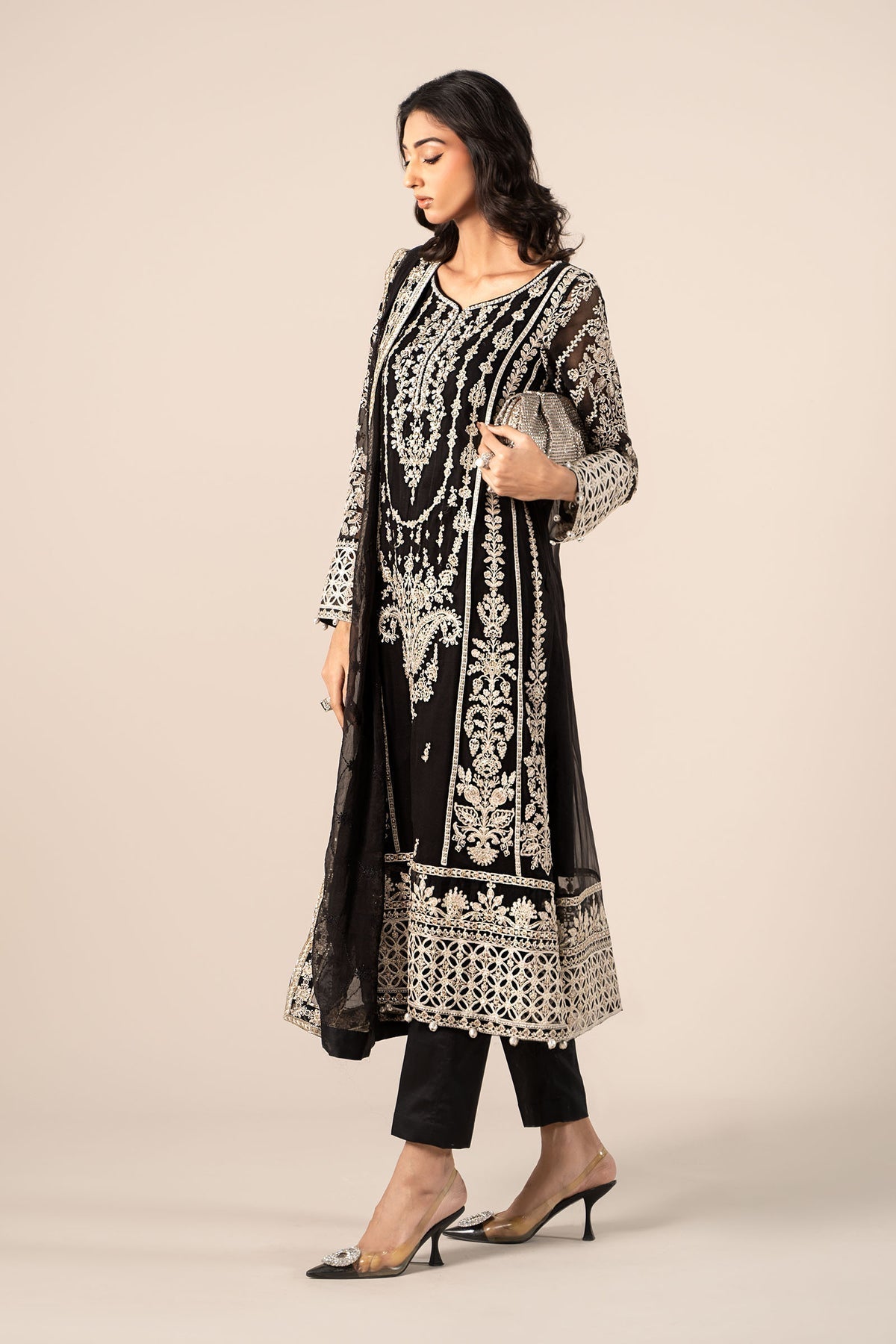 Maria B | Formal Wears | SF-EF25-20 - Ladies Clothes 