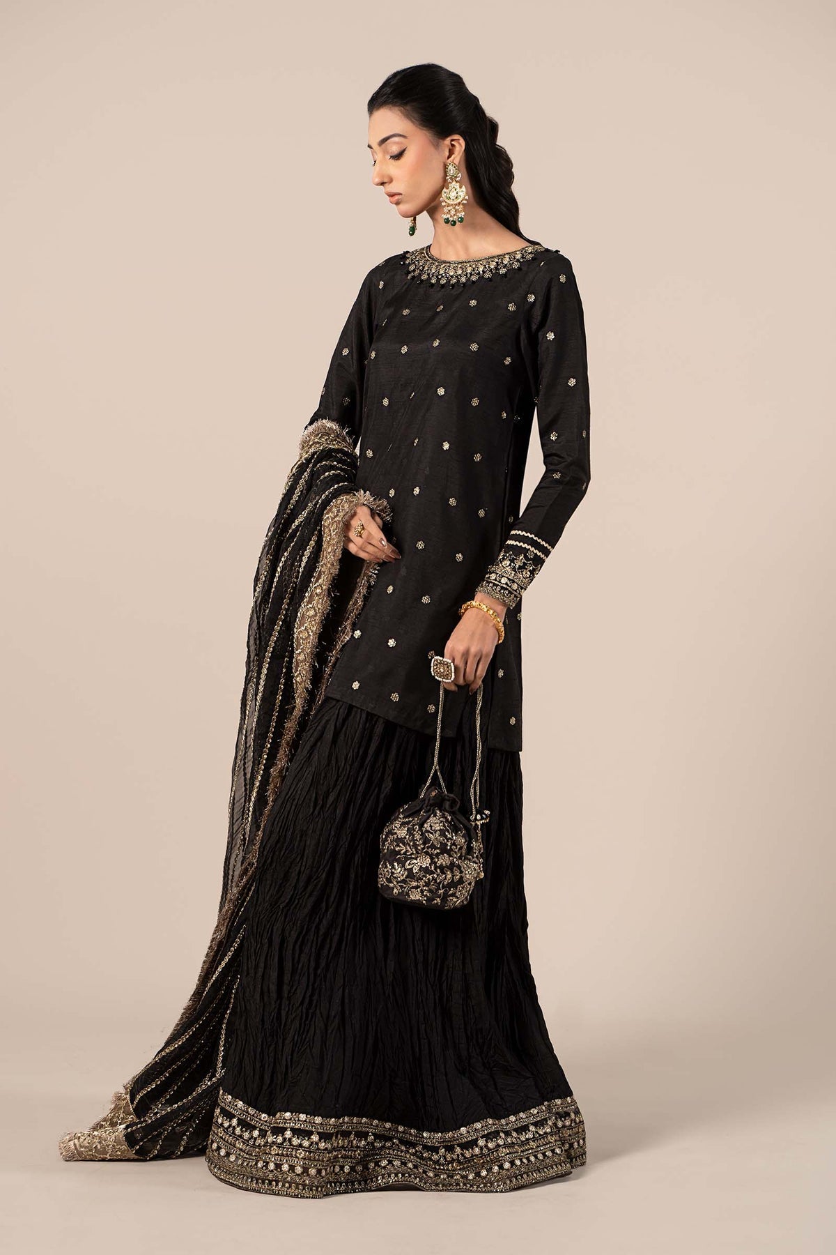 Maria B | Formal Wears | SF-EF25-25 - Ladies Clothes 