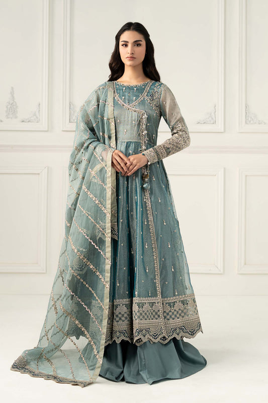 Maria B | Formal Wears | SF-EF25-30 by Maria Faisal - Registered Vendor of : Maria B - type : Ladies Clothes - 100% original wedding dresses