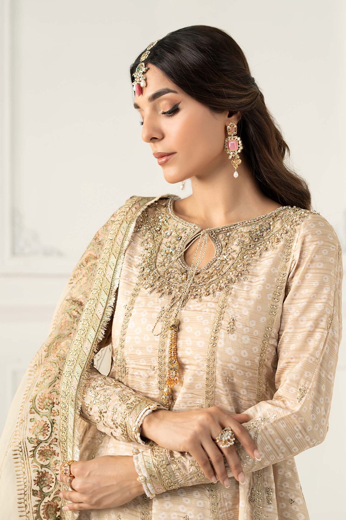 Maria B | Formal Wears | SF-EF25-32 by Maria Faisal - Registered Vendor of : Maria B - type : Ladies Clothes - 100% original wedding dresses
