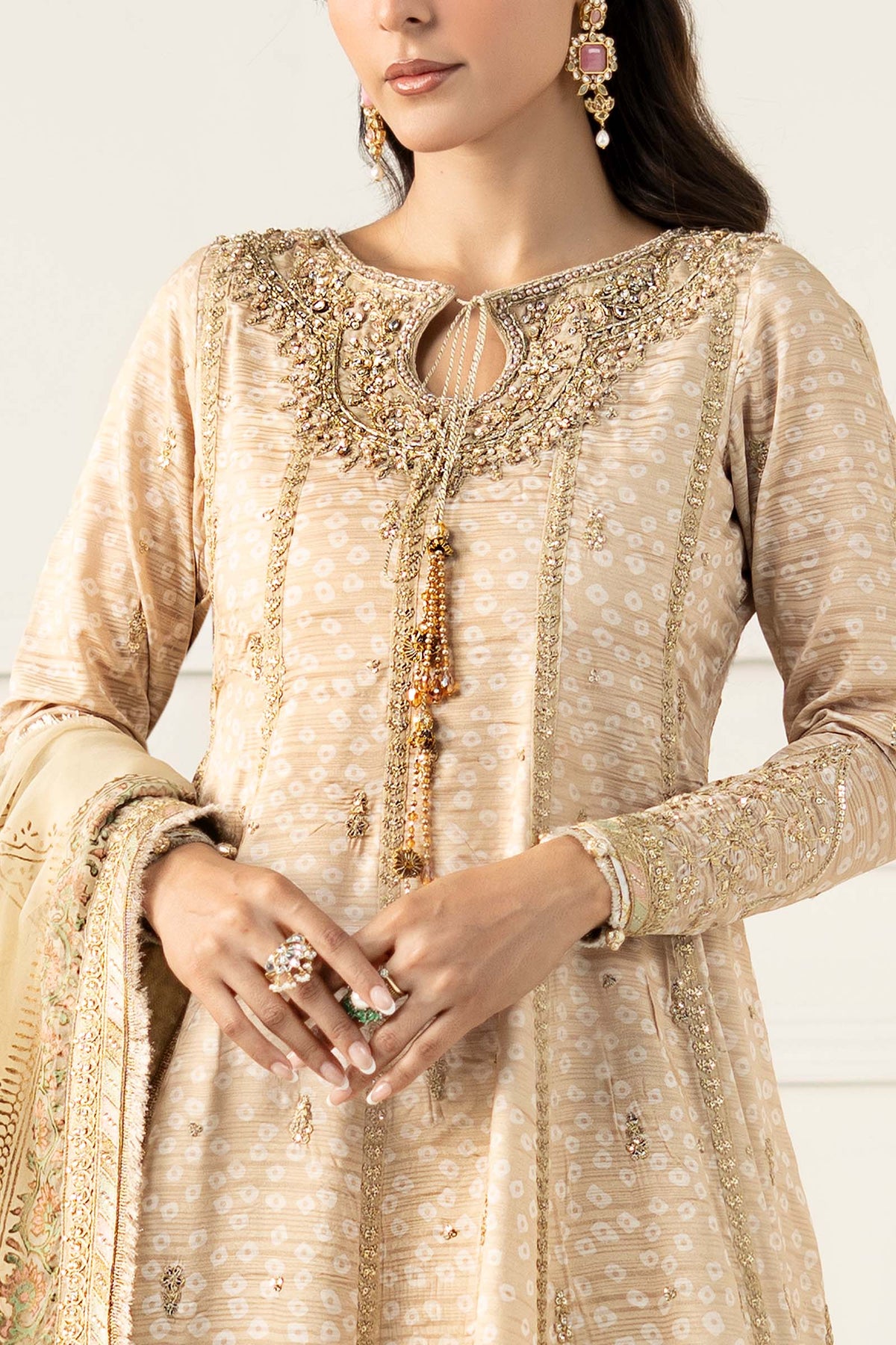 Maria B | Formal Wears | SF-EF25-32 by Maria Faisal - Registered Vendor of : Maria B - type : Ladies Clothes - 100% original wedding dresses