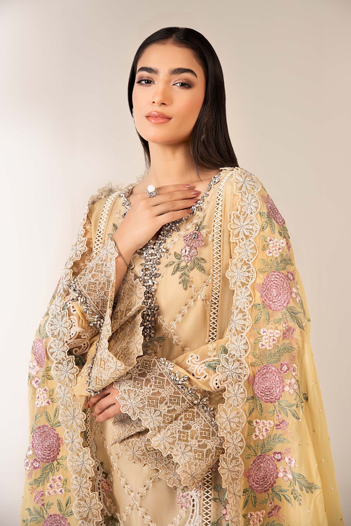 Maria B | Pre Fall 25 | Chiffon Suit 19