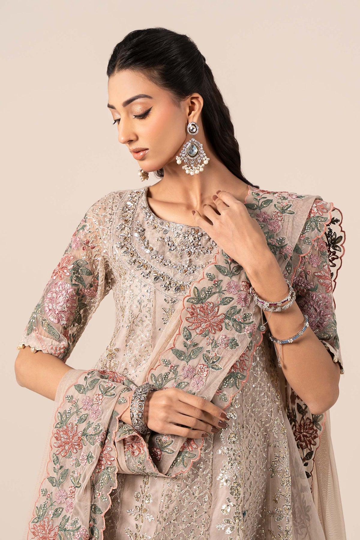 Maria B | Formal Wears | SF-EF25-42 - Ladies Clothes 