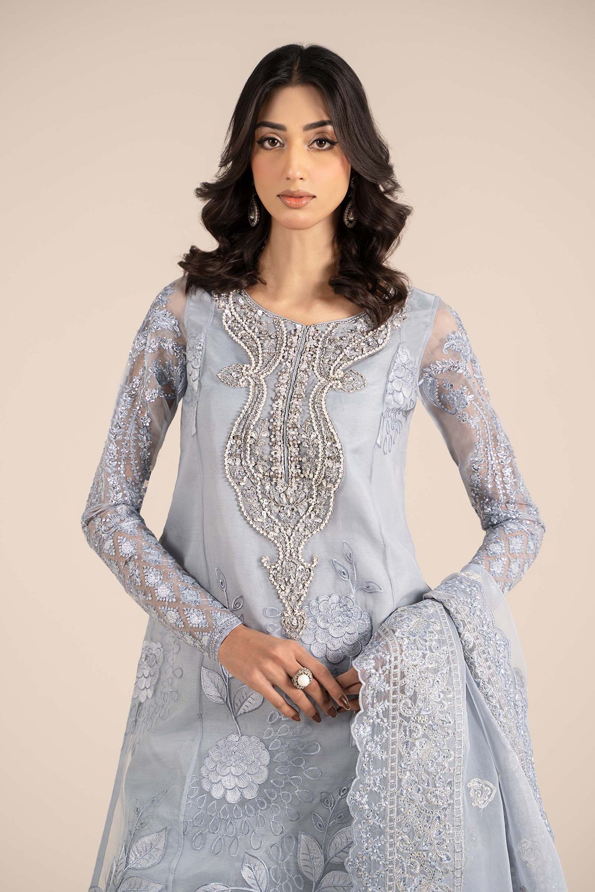 Maria B | Formal Wears | SF-EF25-51 - Ladies Clothes 