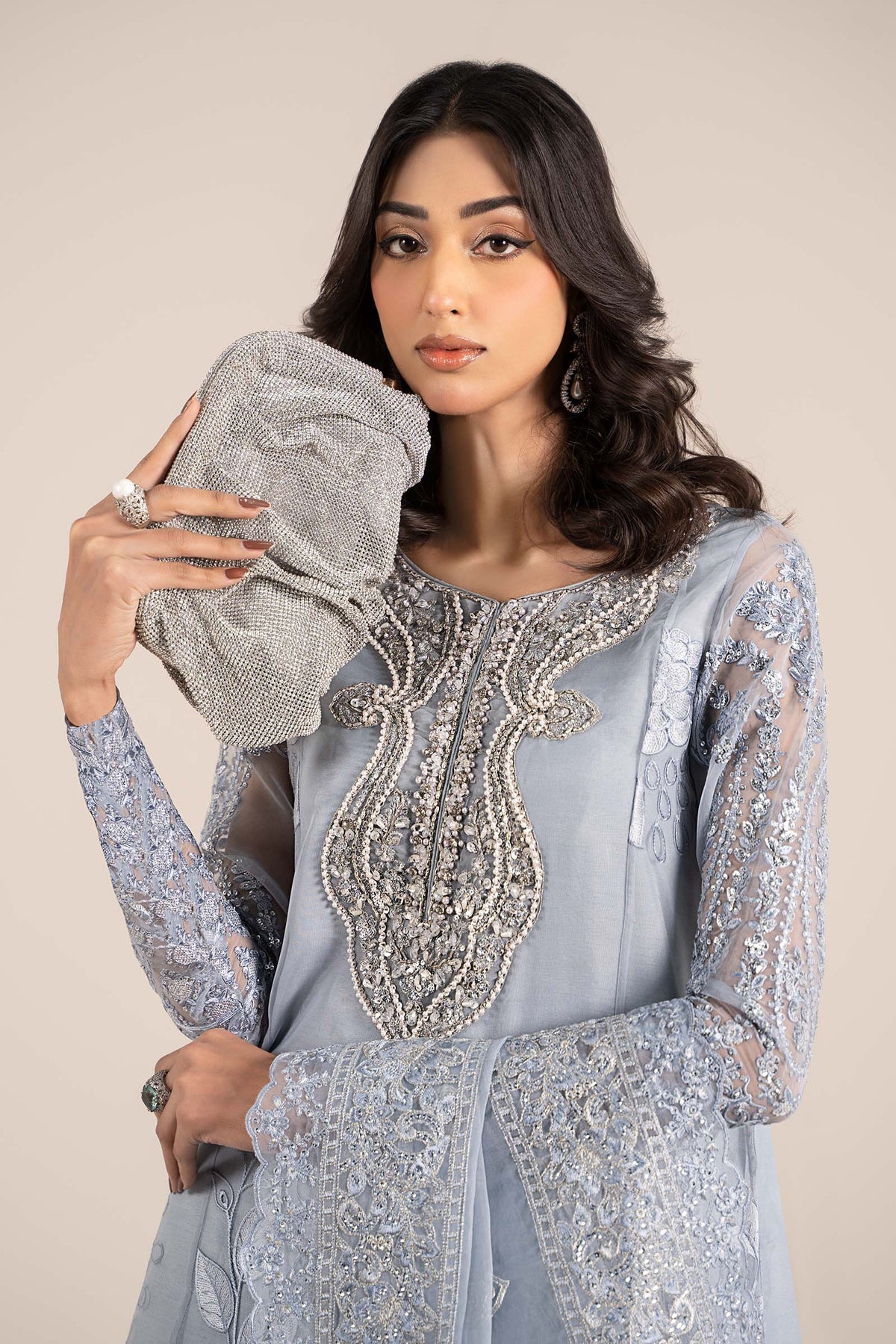 Maria B | Formal Wears | SF-EF25-51 - Ladies Clothes 
