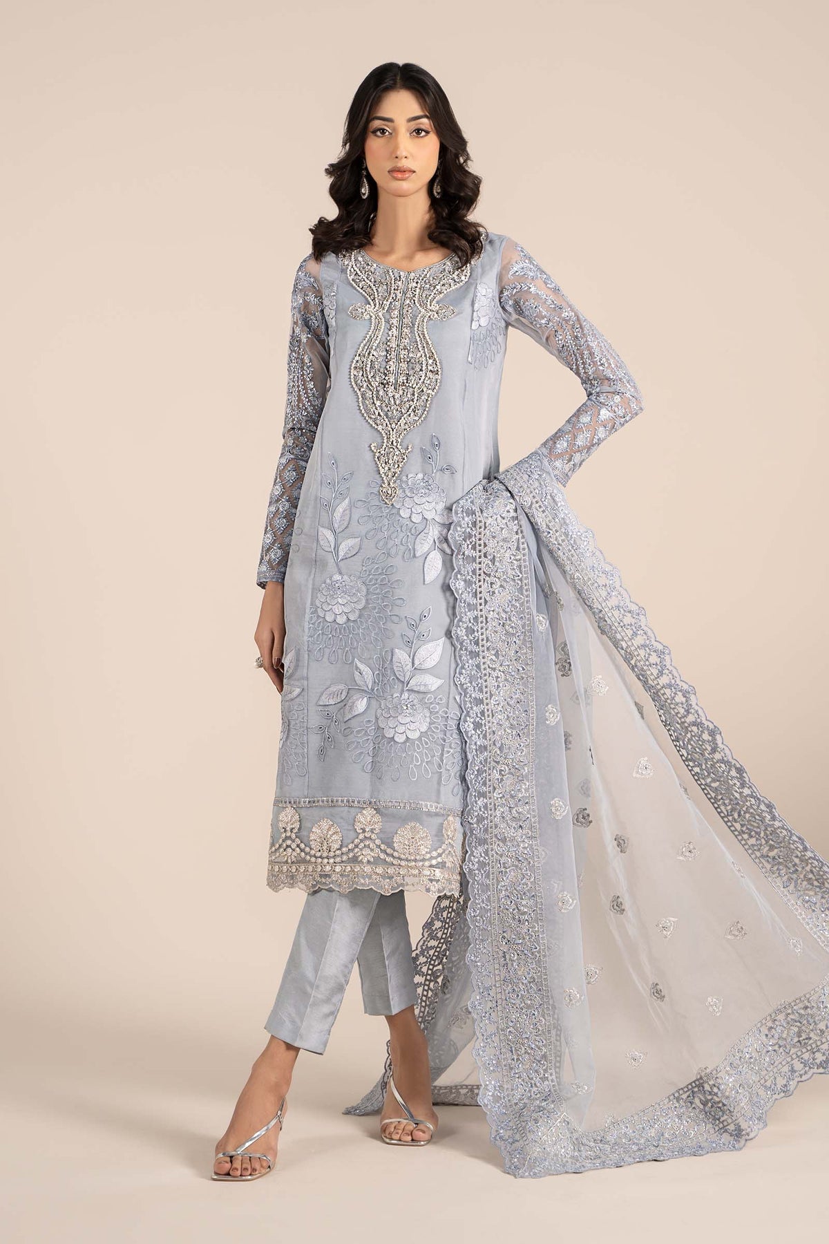 Maria B | Formal Wears | SF-EF25-51 - Ladies Clothes 