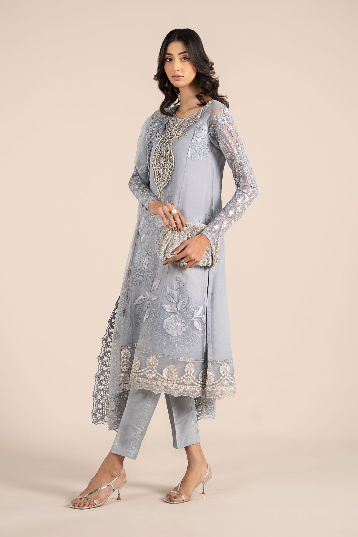 Maria B | Formal Wears | SF-EF25-51 - Ladies Clothes 