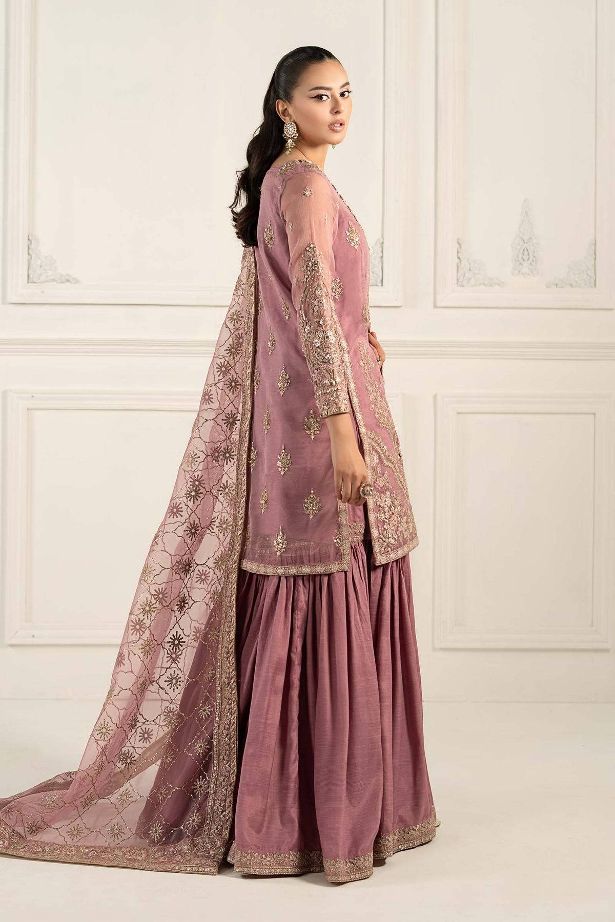 Maria B | Formal Wears | SF-EF25-53 by Maria Faisal - Registered Vendor of : Maria B - type : Ladies Clothes - 100% original wedding dresses