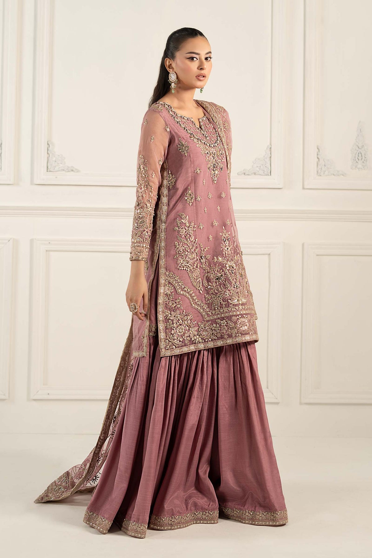 Maria B | Formal Wears | SF-EF25-53 by Maria Faisal - Registered Vendor of : Maria B - type : Ladies Clothes - 100% original wedding dresses