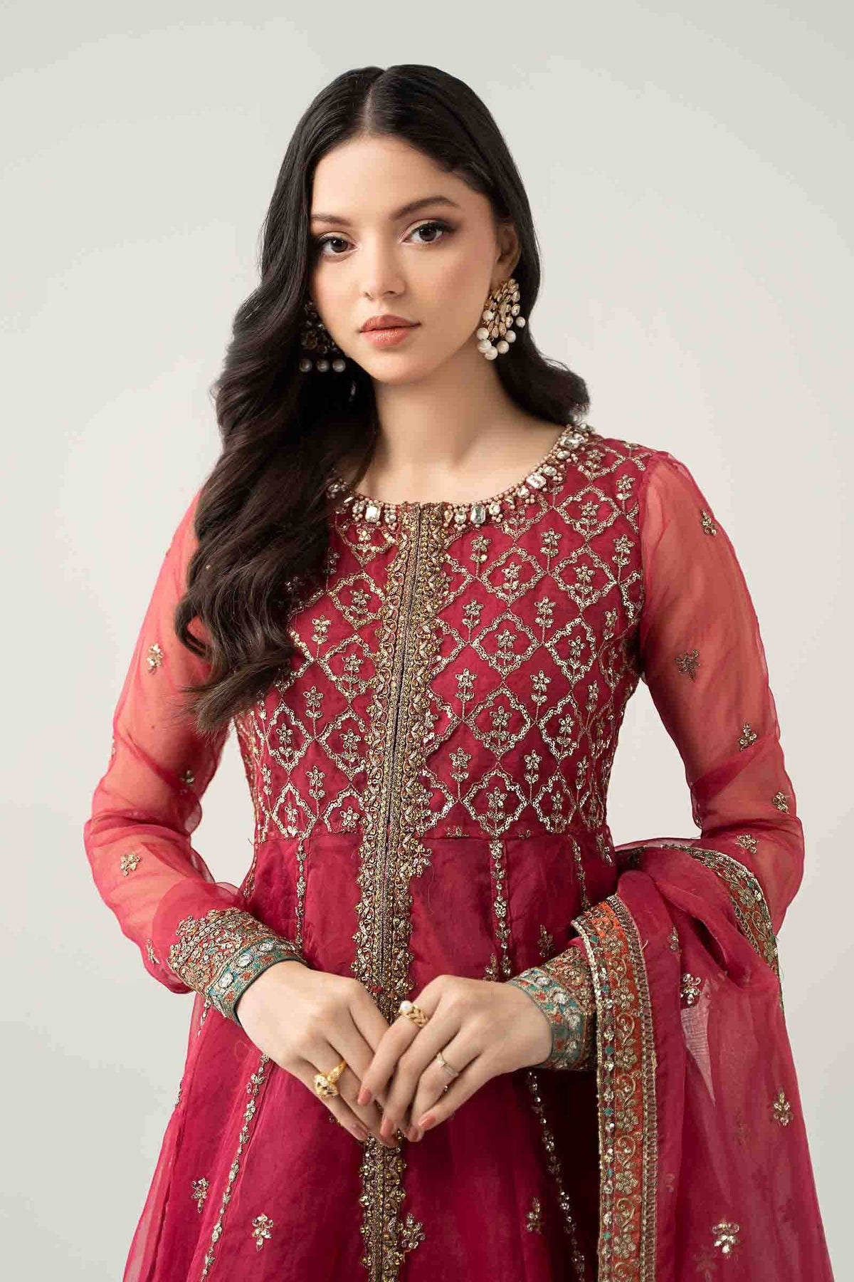 Maria B | Formal Wears | SF-EF23-16R1 by Maria Faisal - Registered Vendor of : Maria B - type : Ladies Clothes - 100% original wedding dresses
