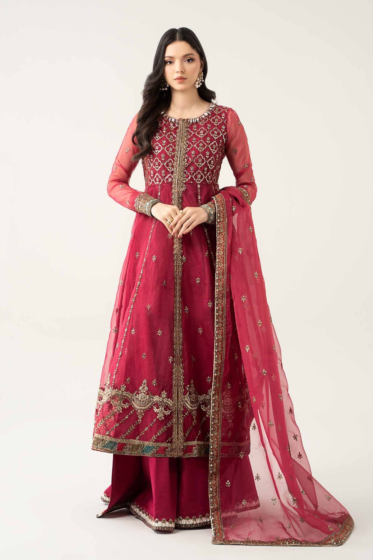 Maria B | Formal Wears | SF-EF23-16R1 by Maria Faisal - Registered Vendor of : Maria B - type : Ladies Clothes - 100% original wedding dresses
