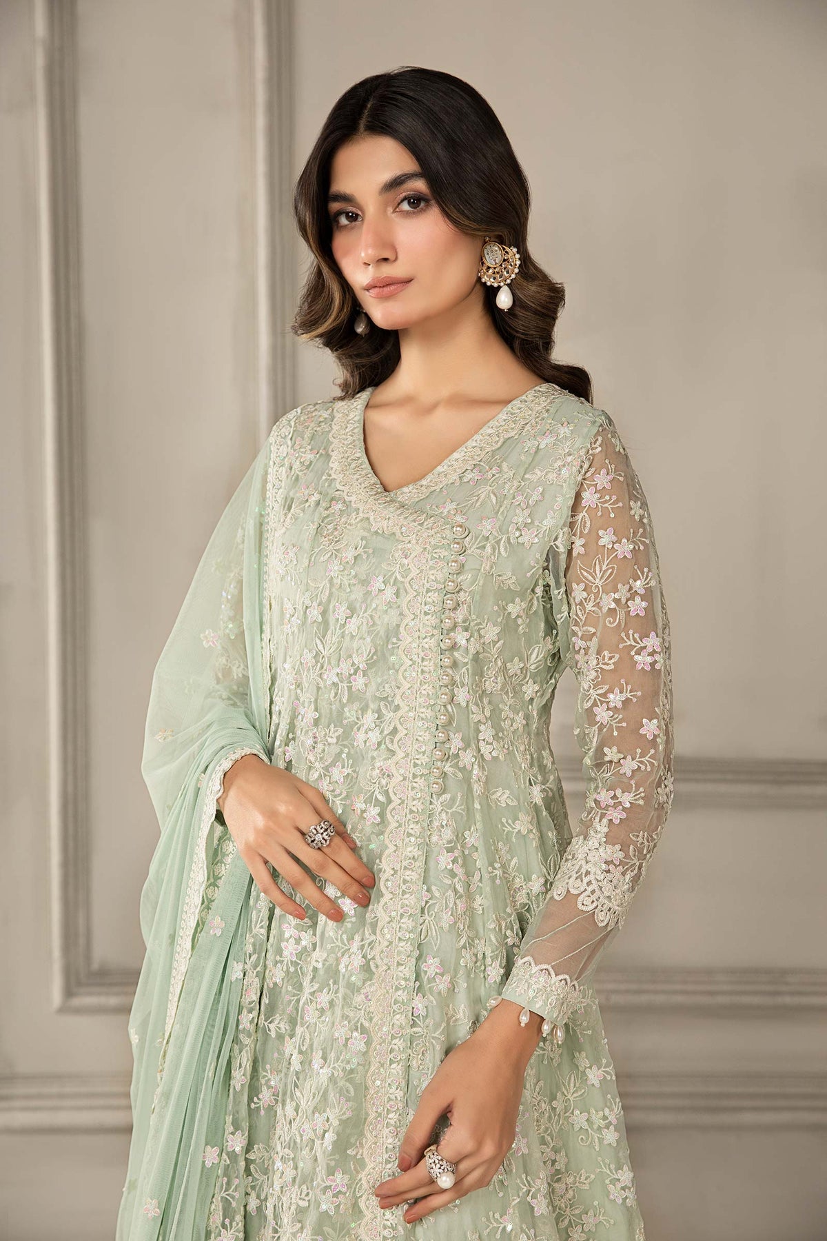 Maria B | Formal Wears | SF-EF24-09 - Wedding Dress - Maria Faisal