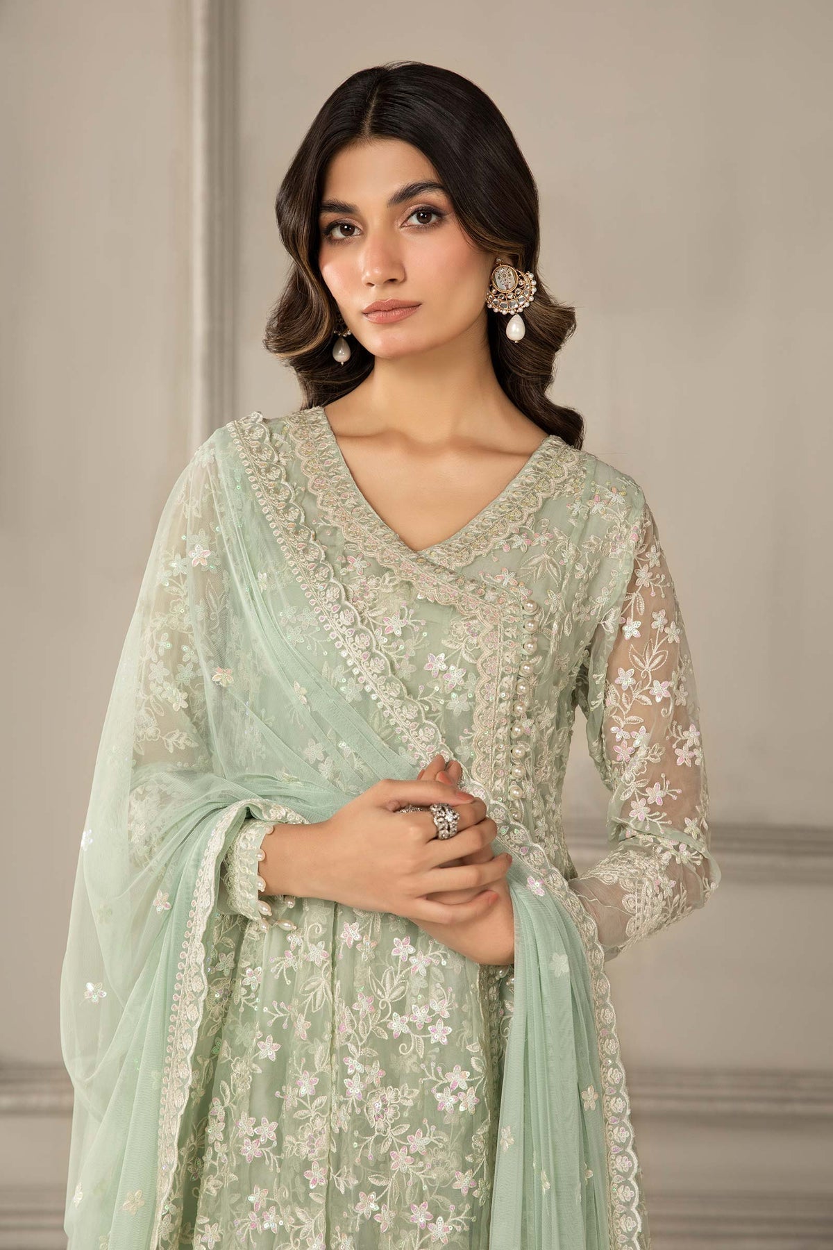 Maria B | Formal Wears | SF-EF24-09 - Wedding Dress - Maria Faisal