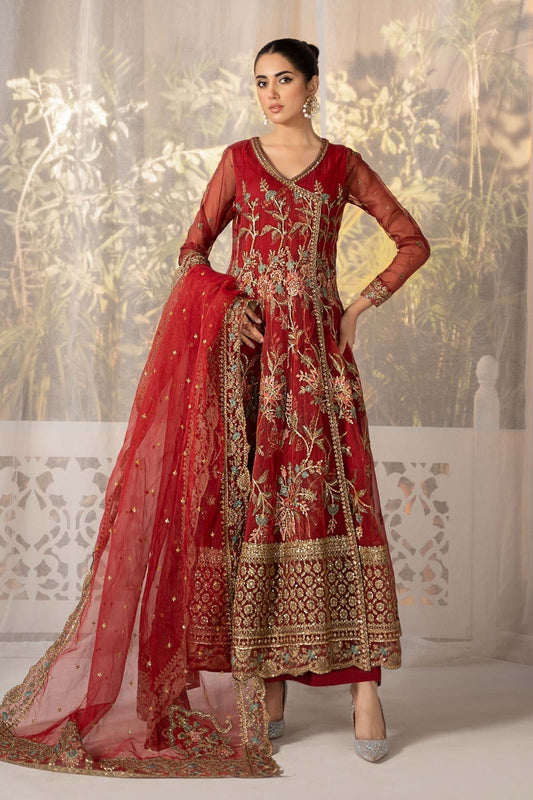 Maria B | Formal Wears | SF-EF24-19 - Wedding Dress - Maria Faisal