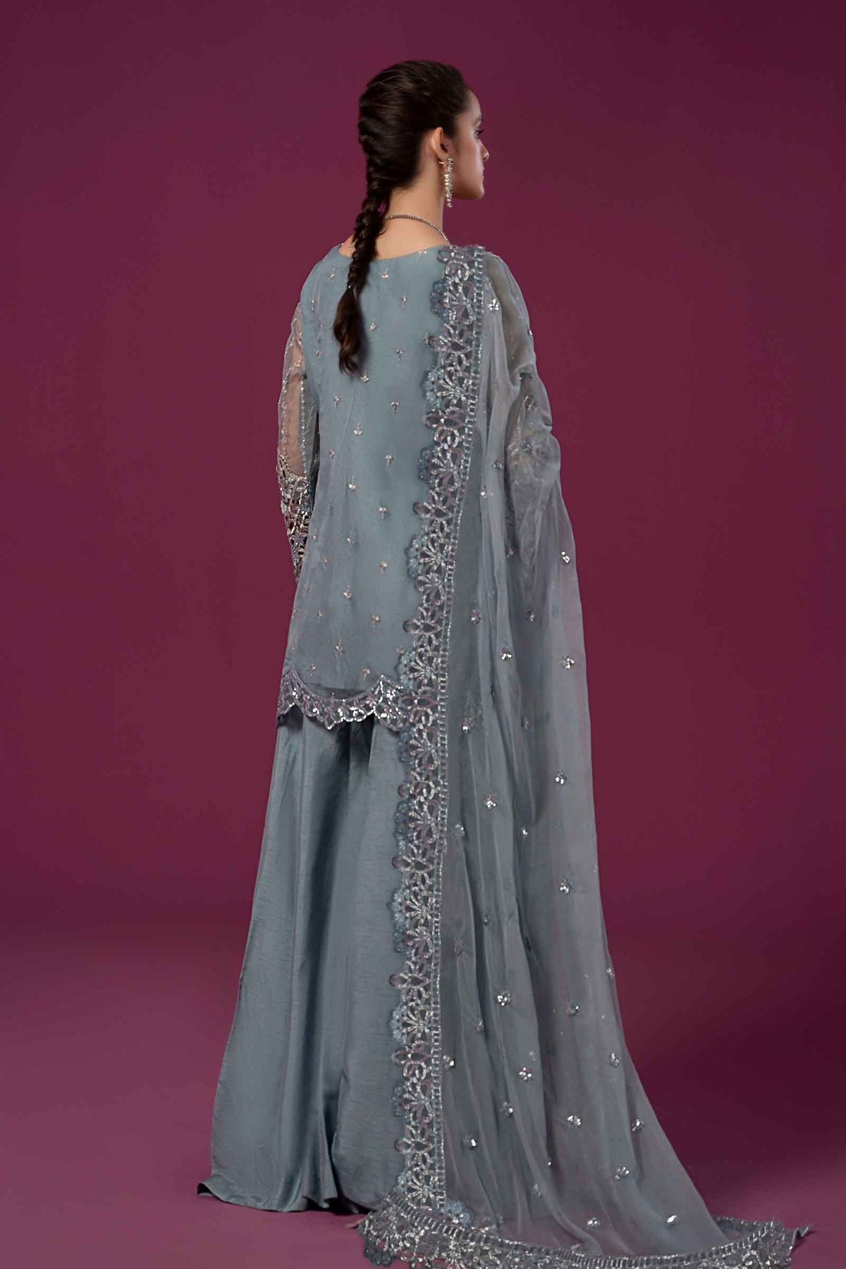 Maria B | Formal Wears | SF-EF24-22 - Wedding Dress - Maria Faisal