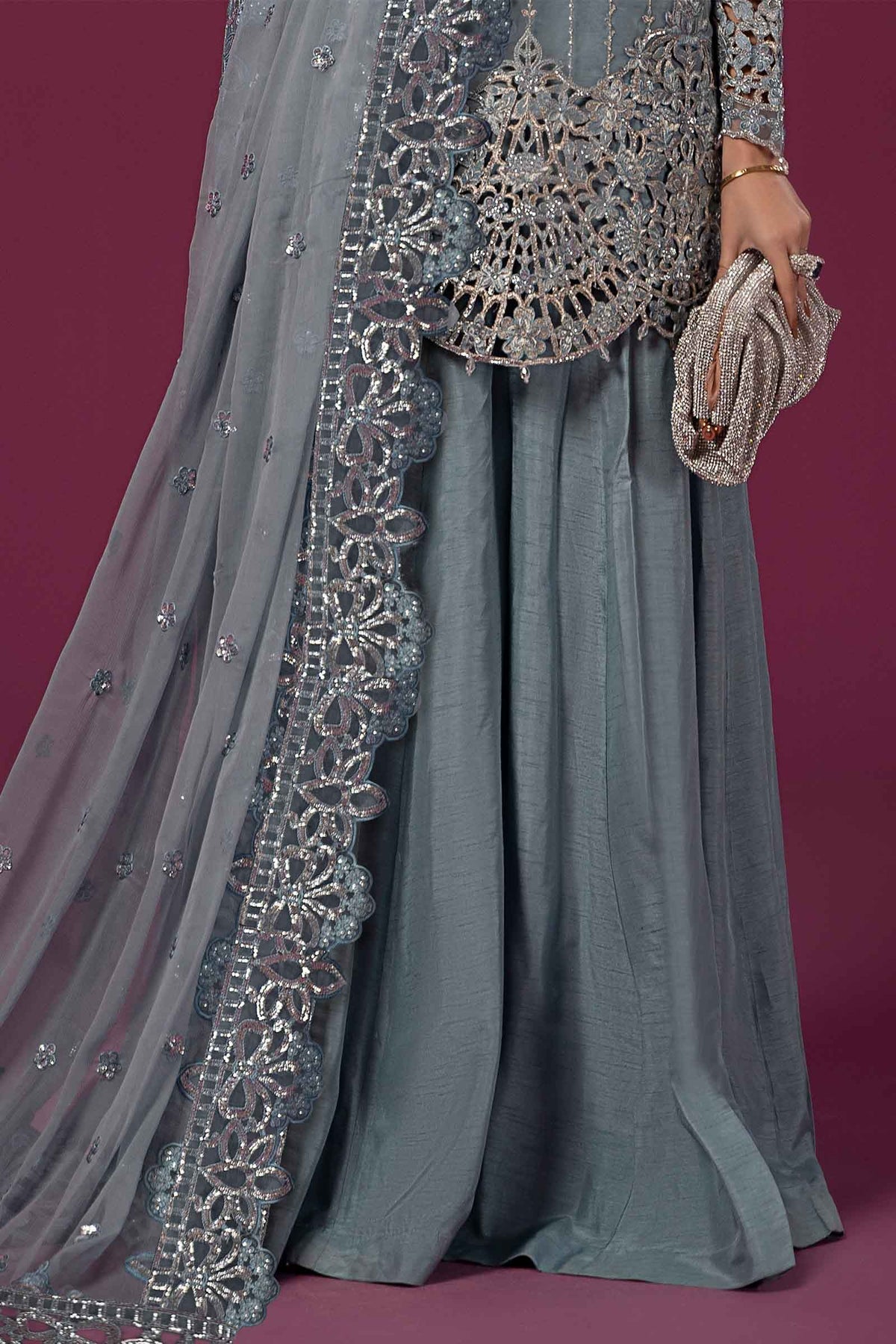 Maria B | Formal Wears | SF-EF24-22 - Wedding Dress - Maria Faisal