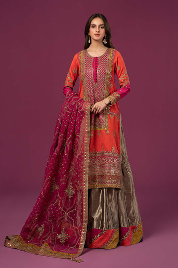 Maria B | Formal Wears | SF-EF24-27 - Wedding Dress - Maria Faisal