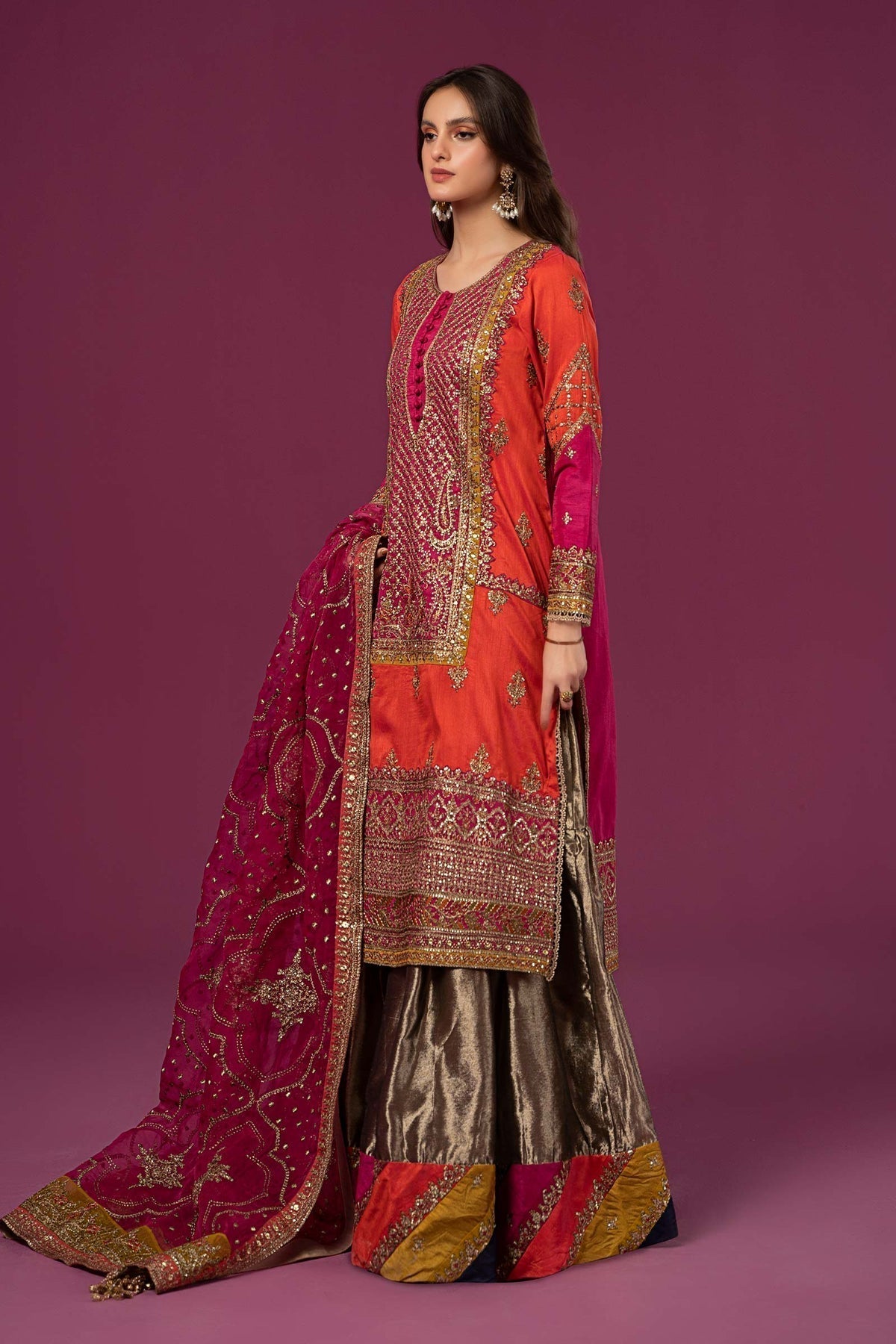 Maria B | Formal Wears | SF-EF24-27 - Wedding Dress - Maria Faisal