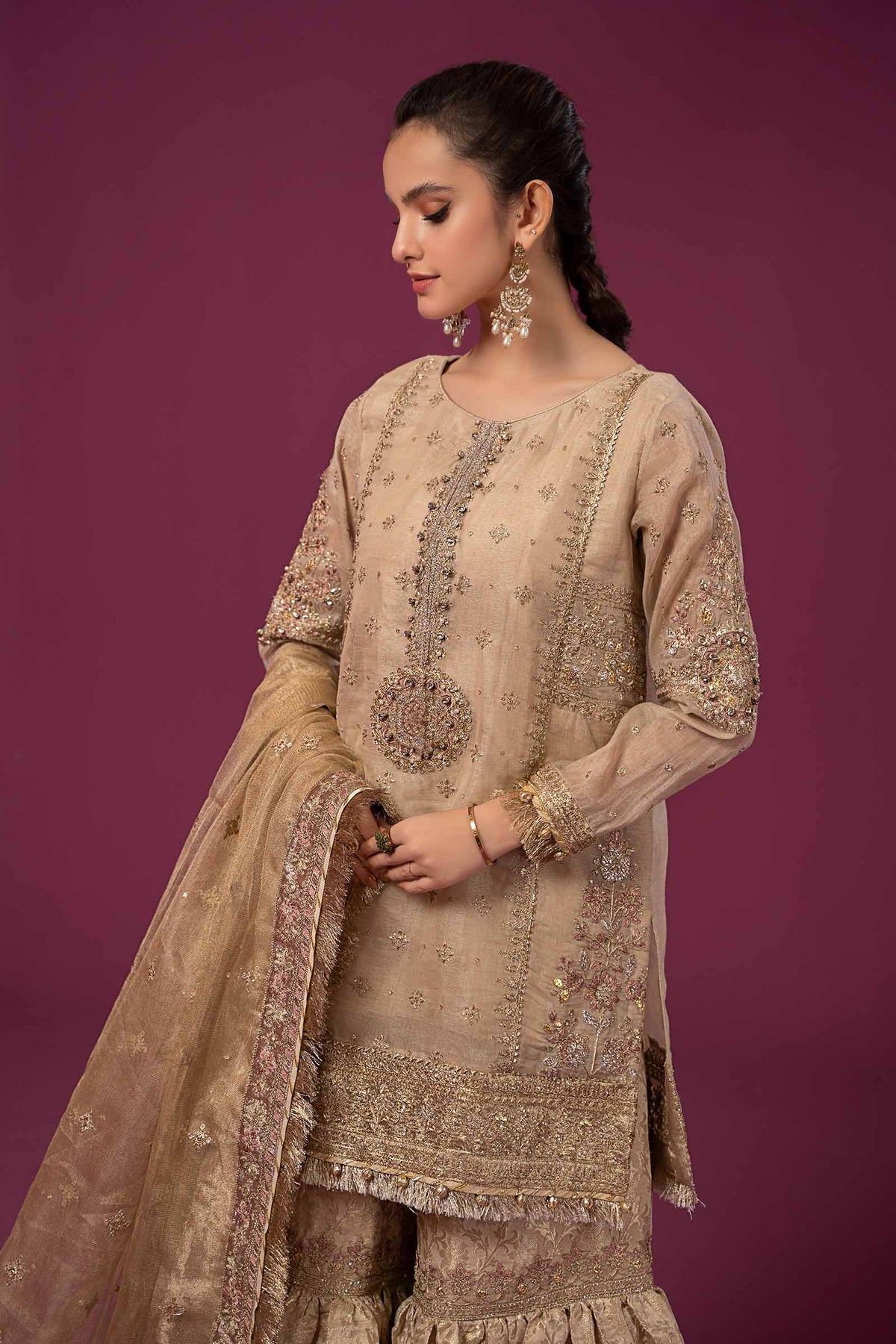 Maria B | Formal Wears | SF-EF24-35 - Wedding Dress - Maria Faisal