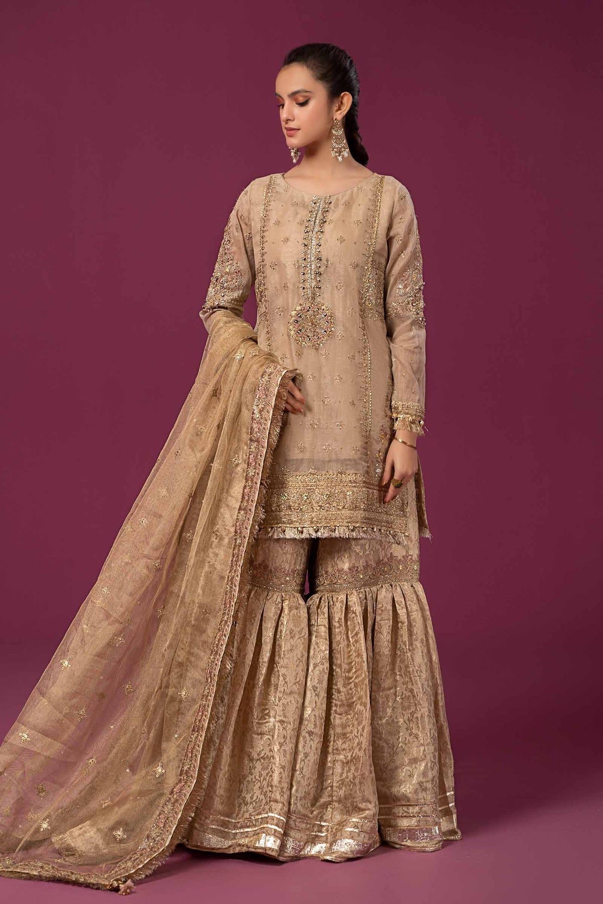 Maria B | Formal Wears | SF-EF24-35 - Wedding Dress - Maria Faisal