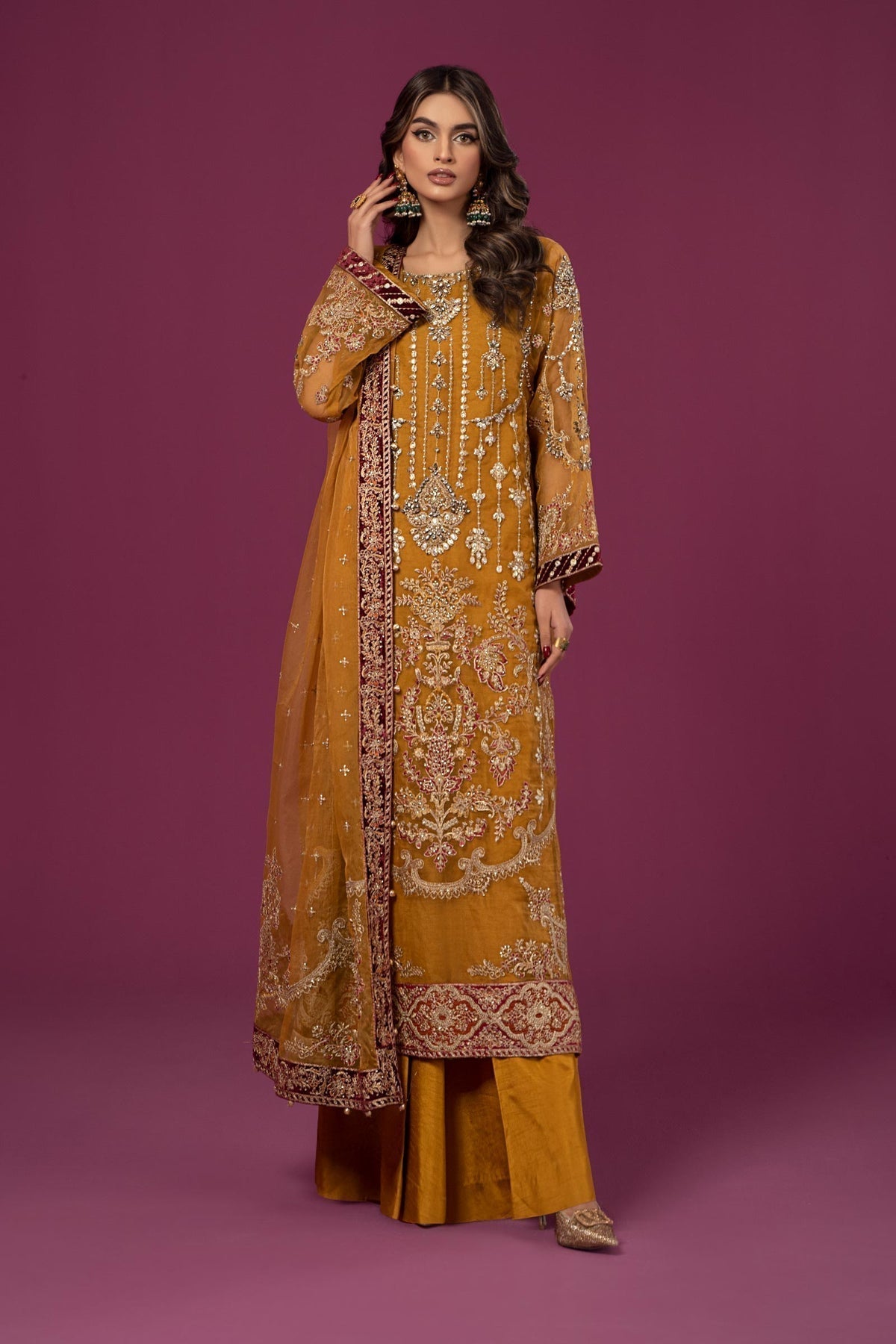 Maria B | Formal Wears | SF-EF24-45 - Wedding Dress - Maria Faisal
